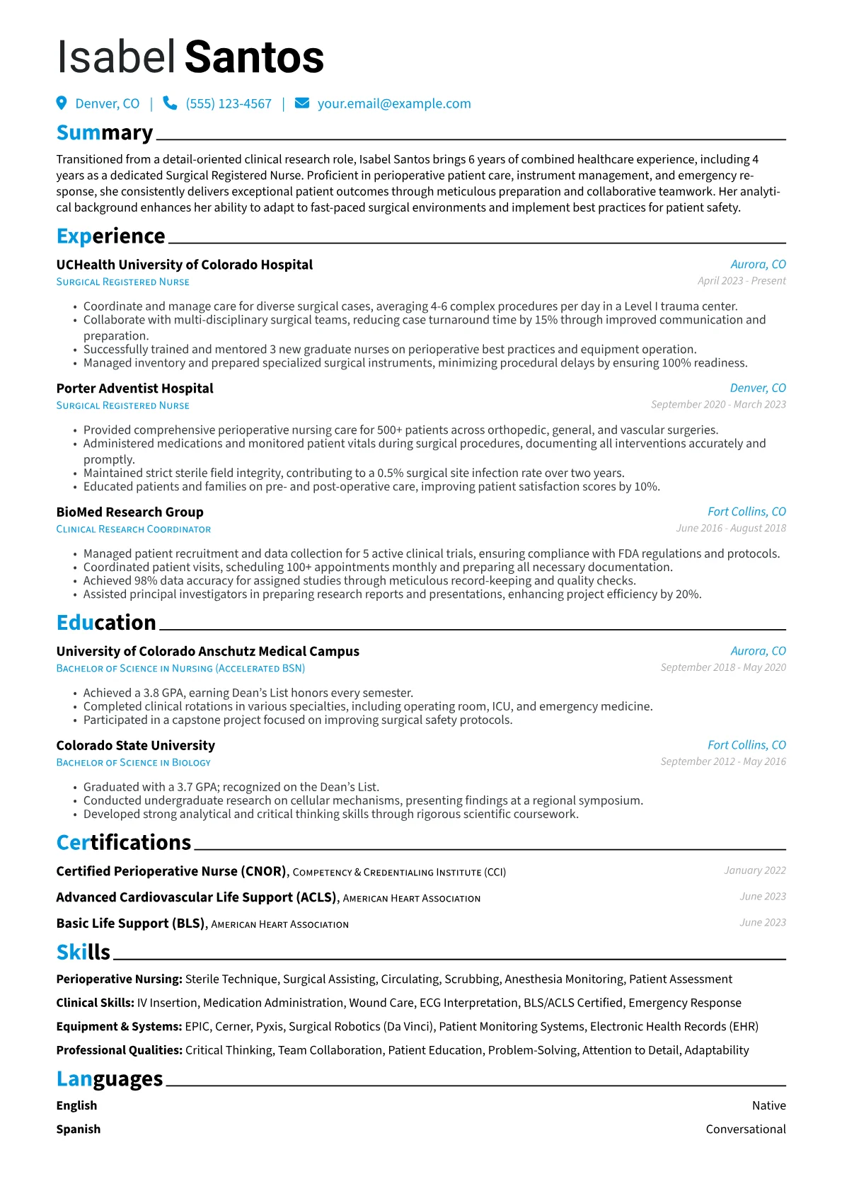 Career changer version - Page 1