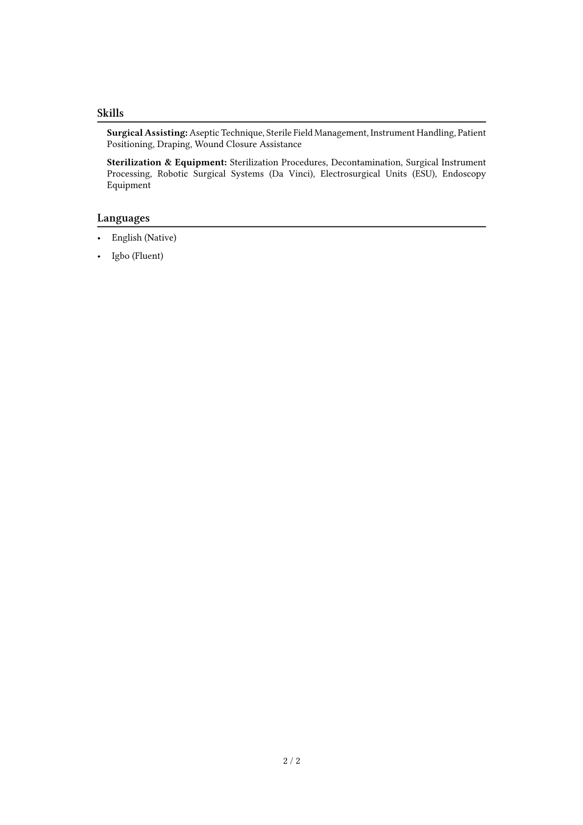 Career changer version - Page 2