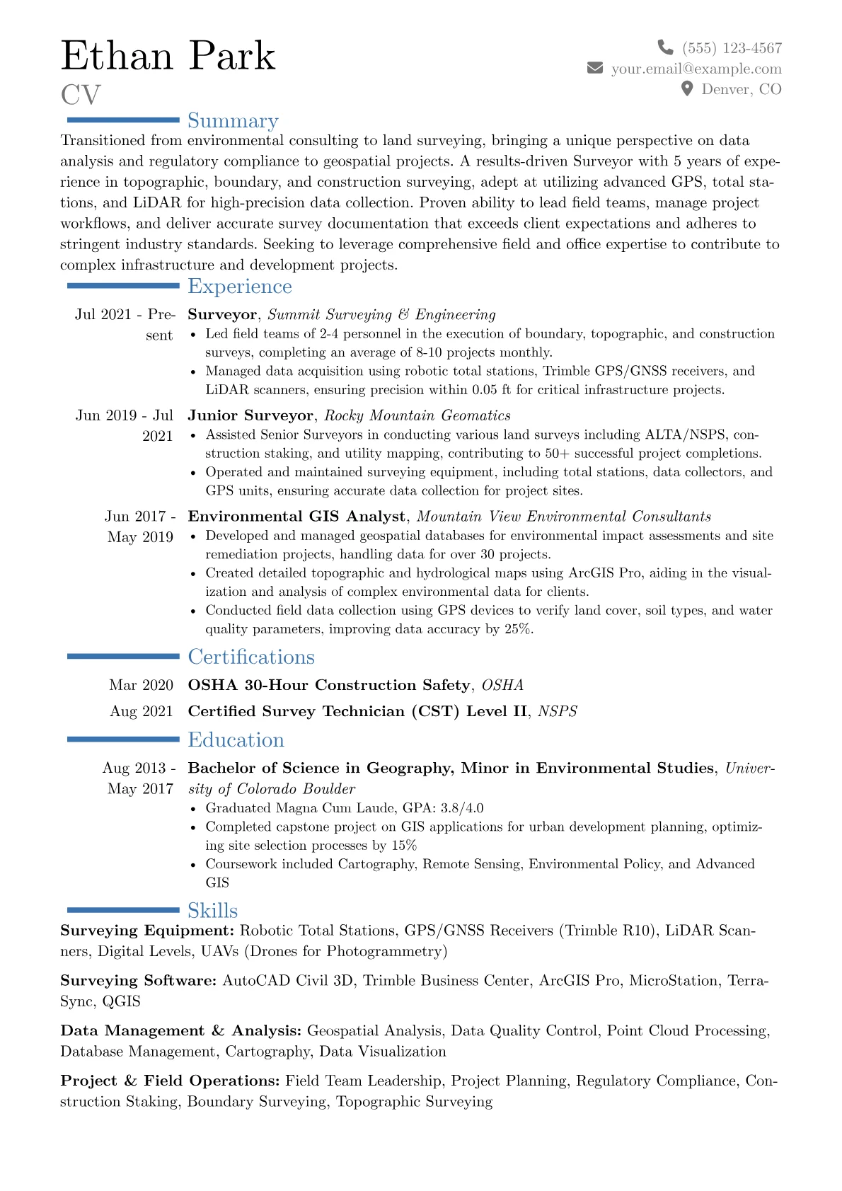 Career changer version - Page 1