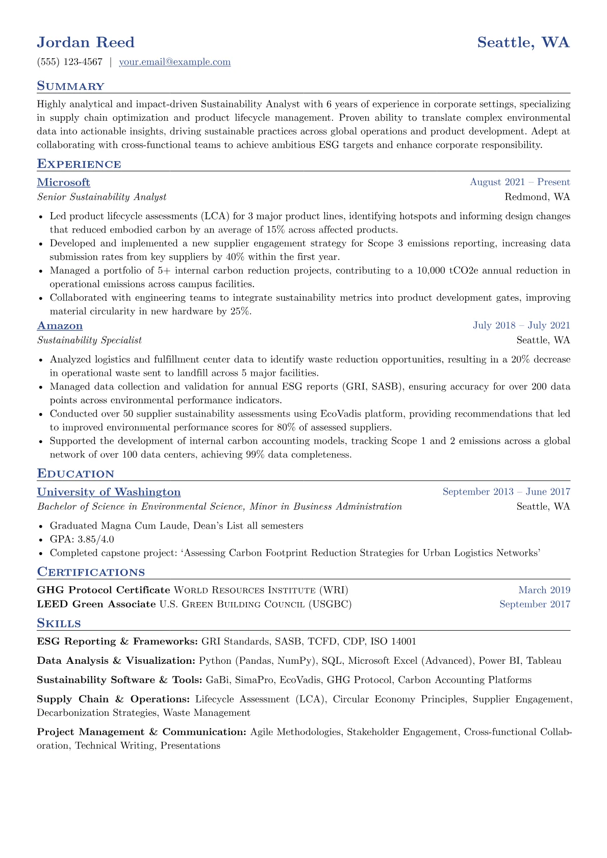 Corporate version - Page 1