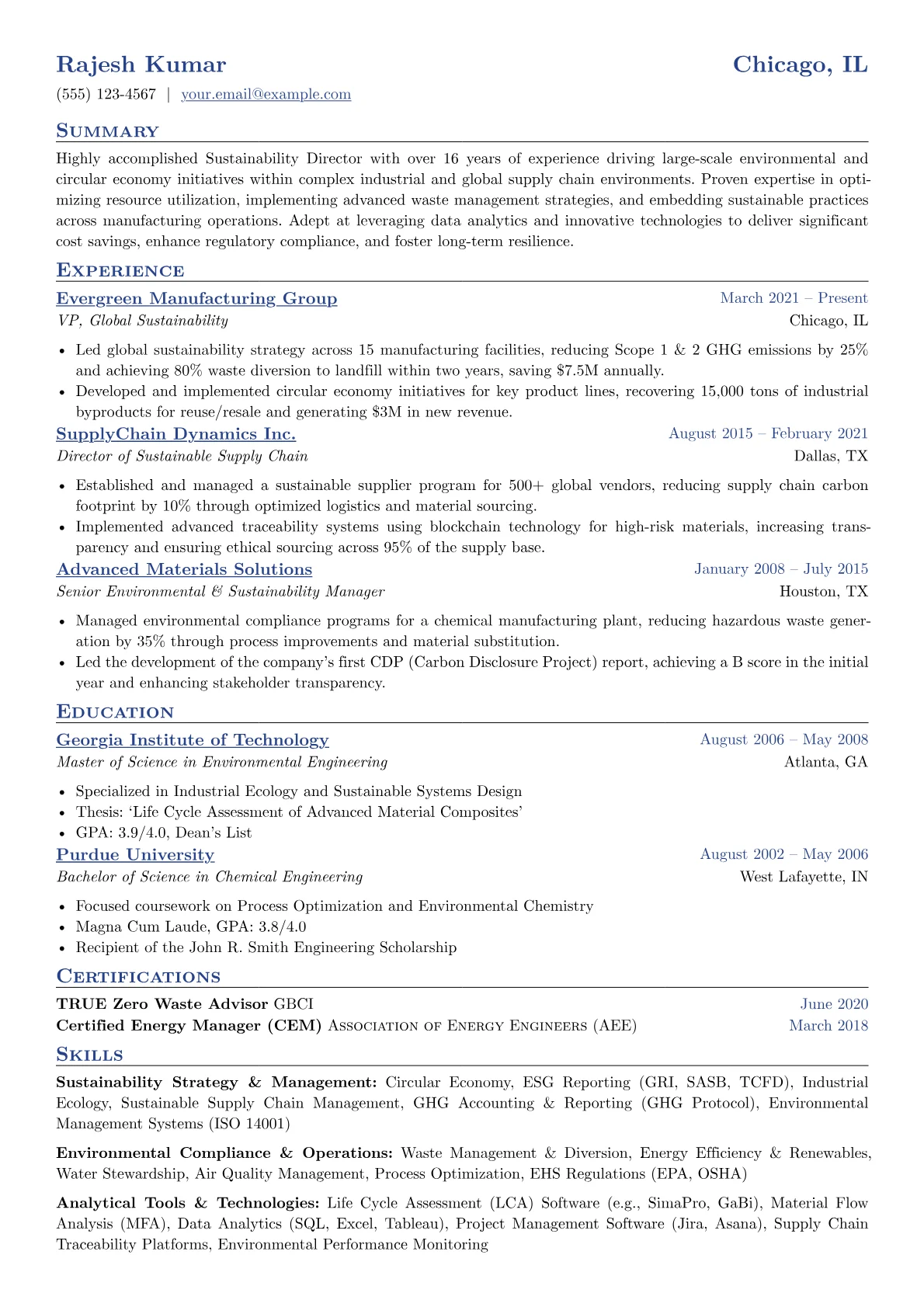 Sustainability version - Page 1