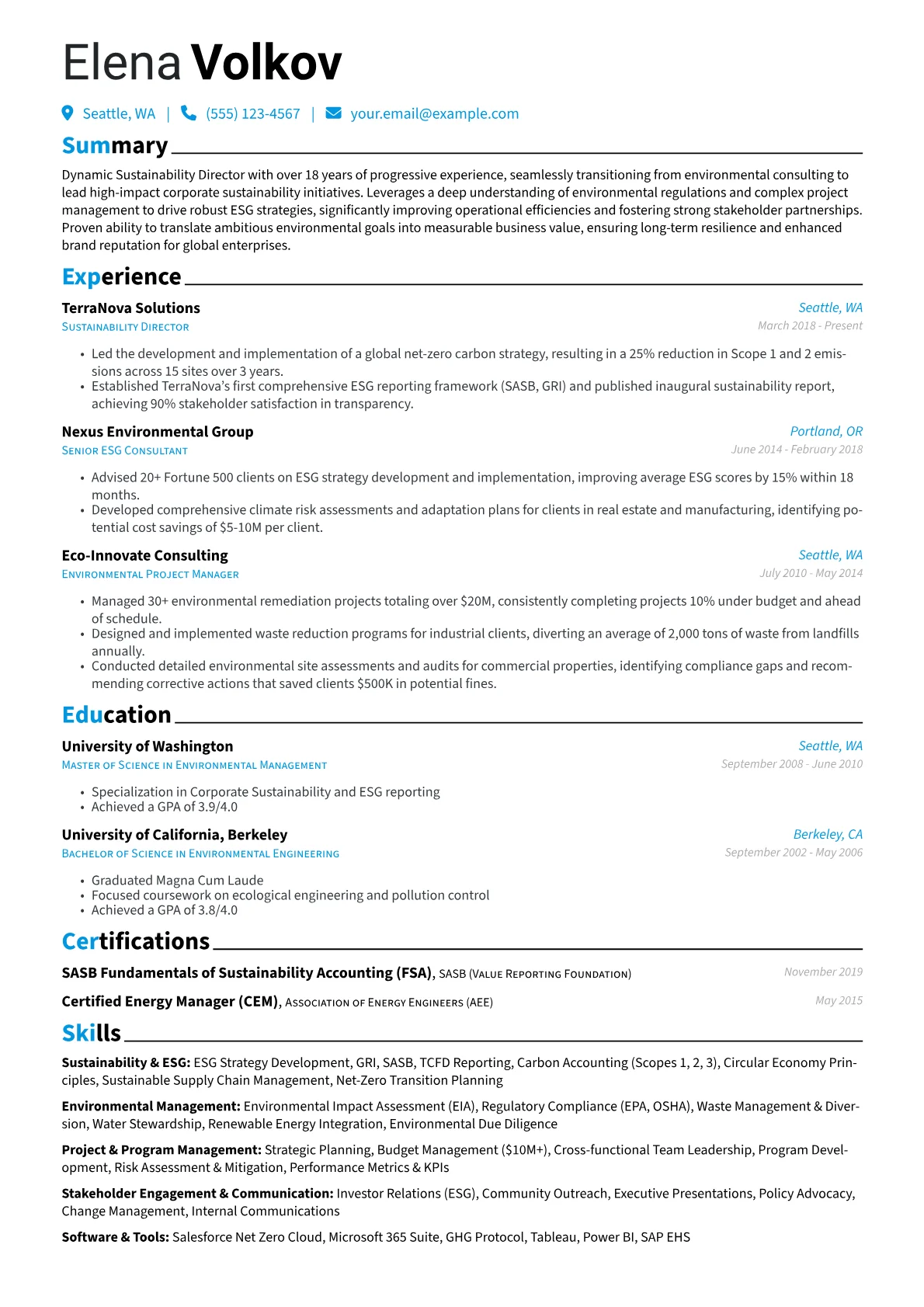 Career changer version - Page 1