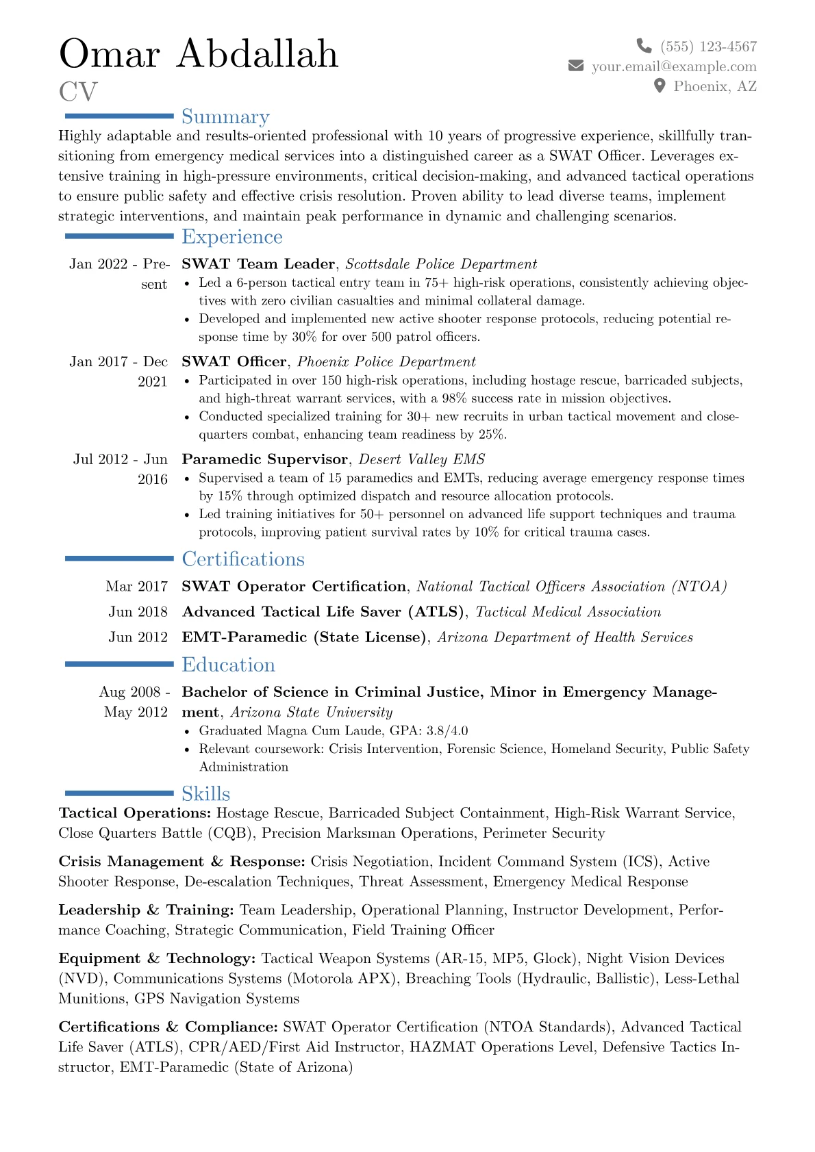 Career changer version - Page 1