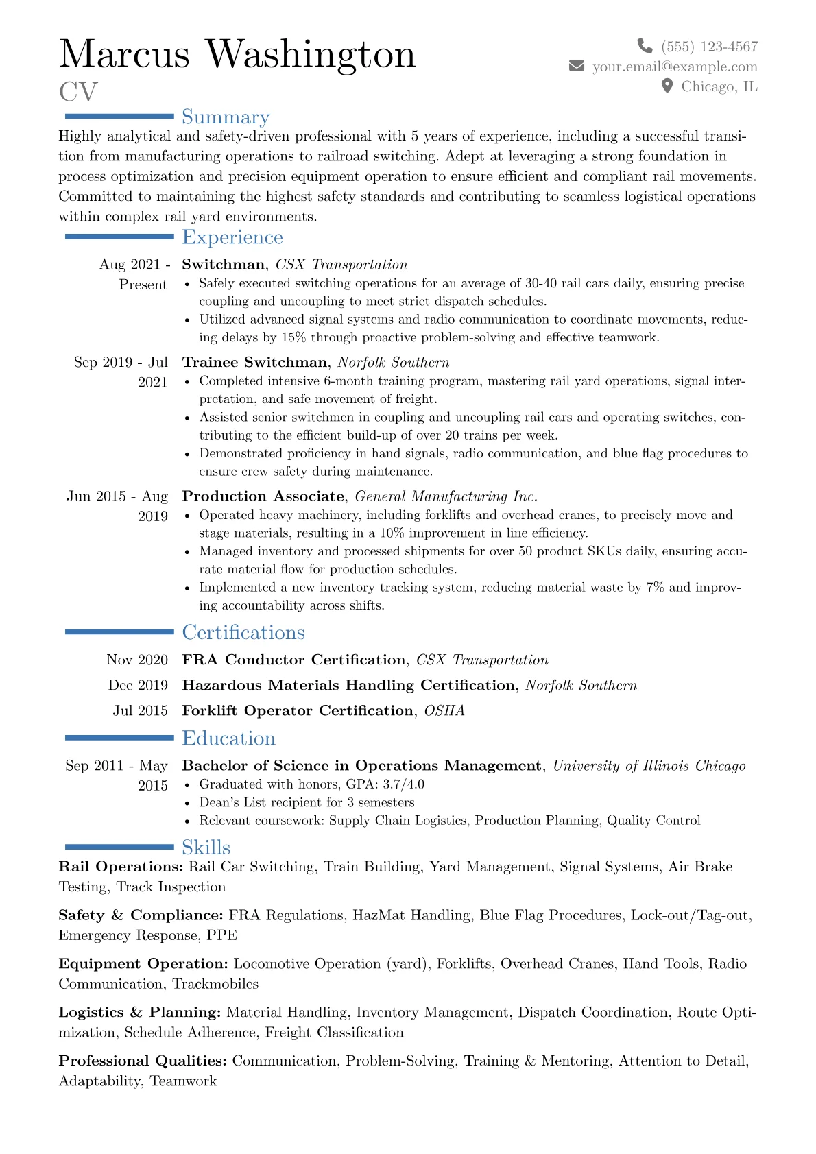 Career changer version - Page 1