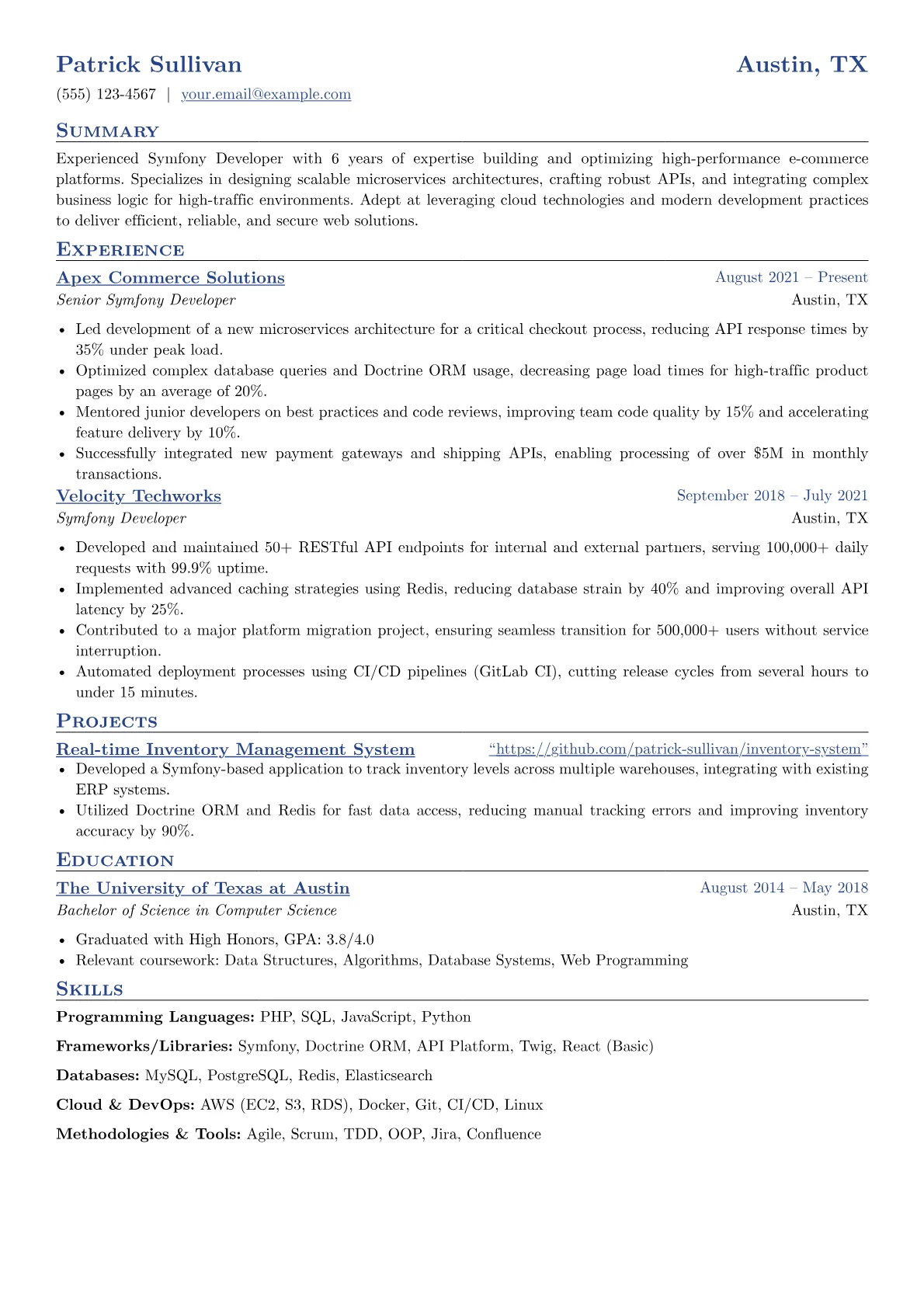 E-commerce & Scalability version - Page 1