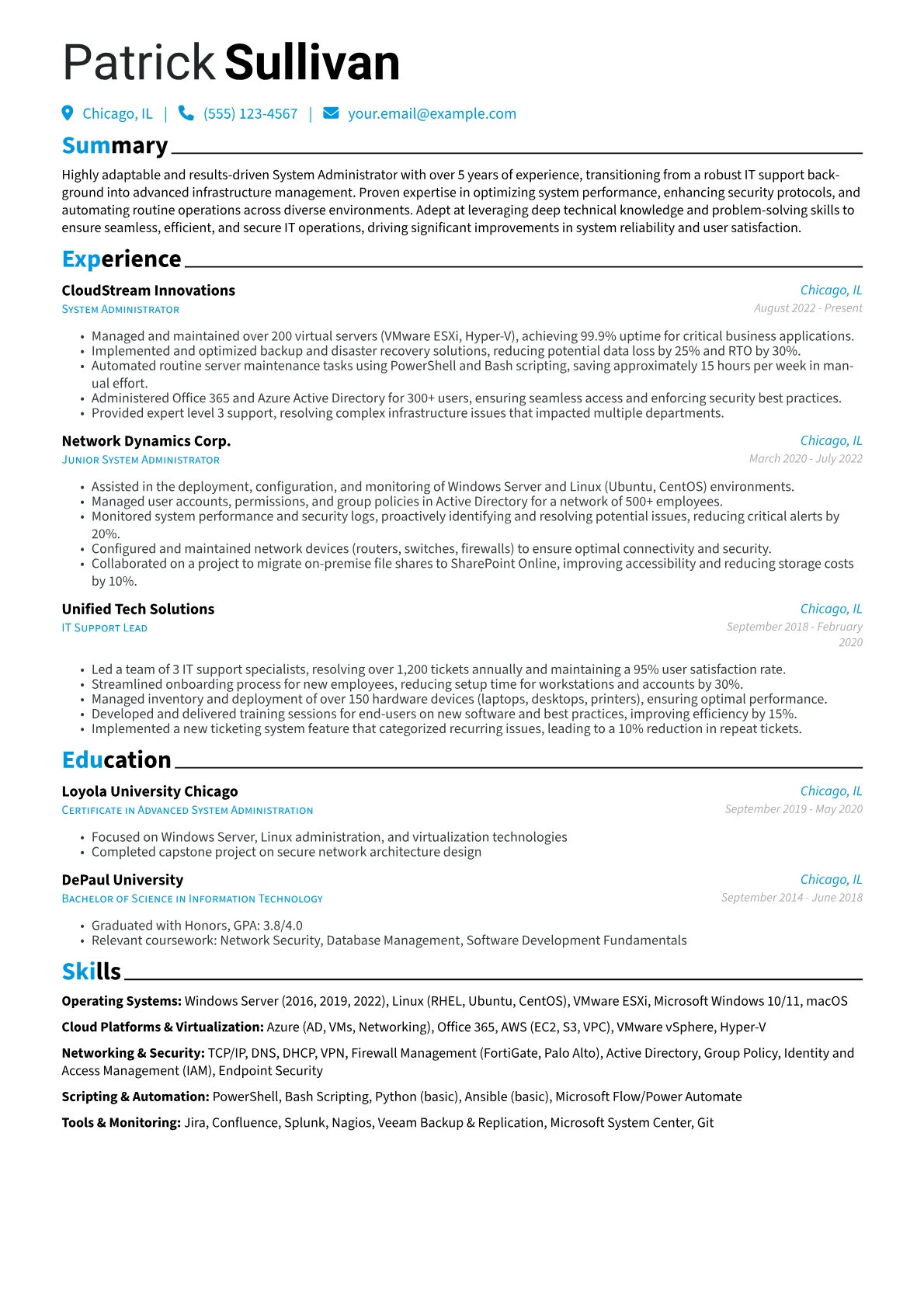 Career changer version - Page 1