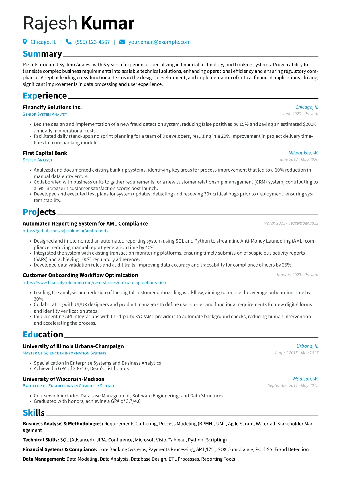 Financial Services version - Page 1