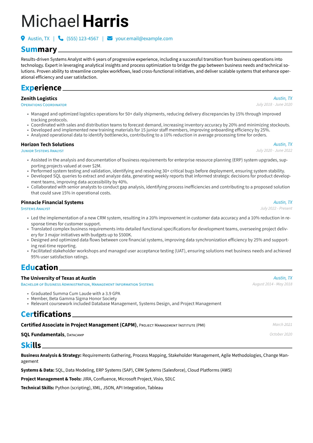 Career changer version - Page 1