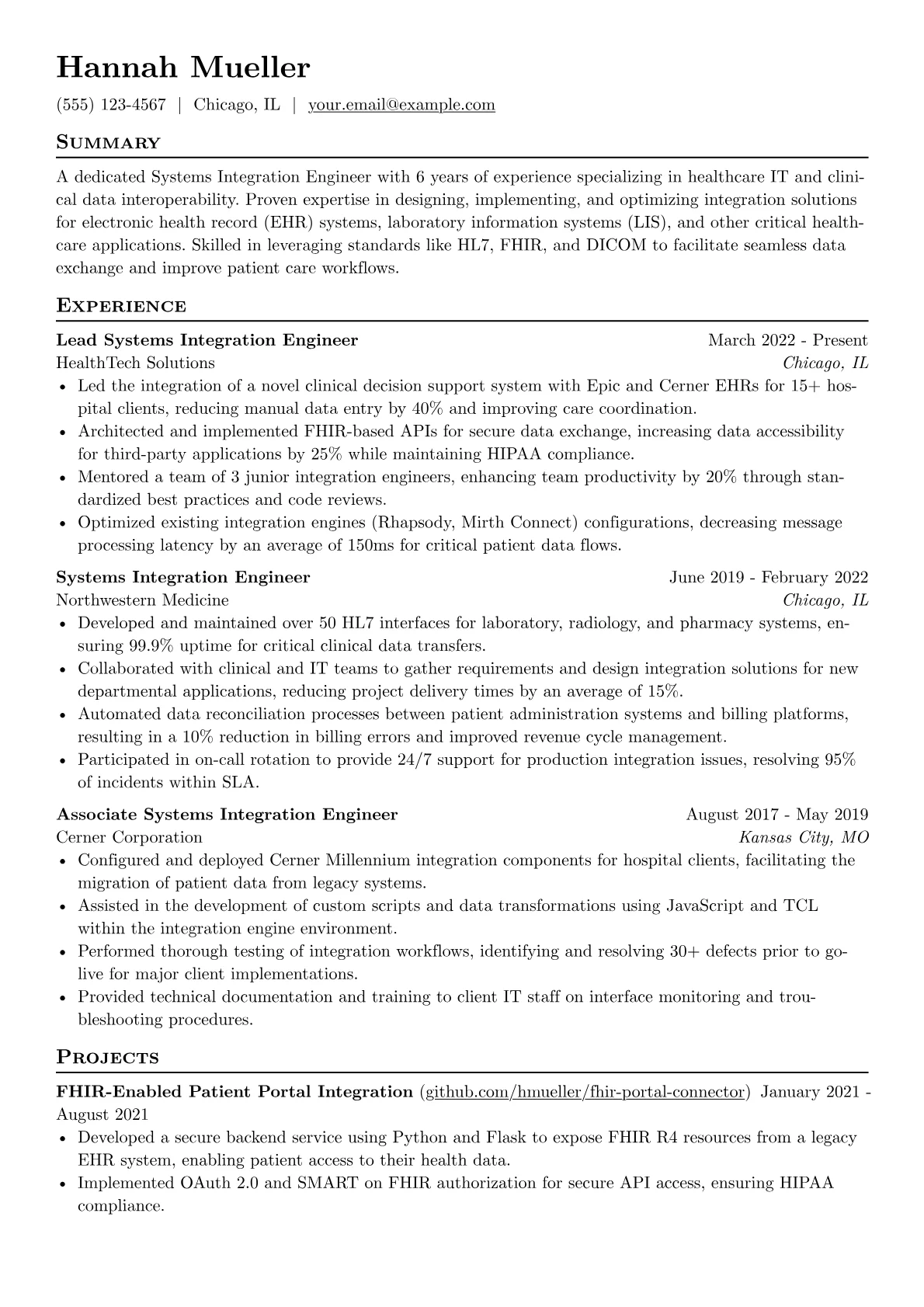 Healthcare version - Page 1