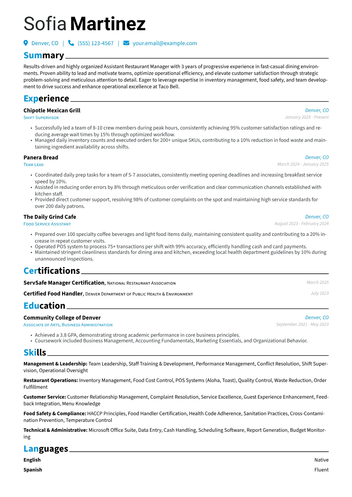 Operations & Shift Lead version - Page 1