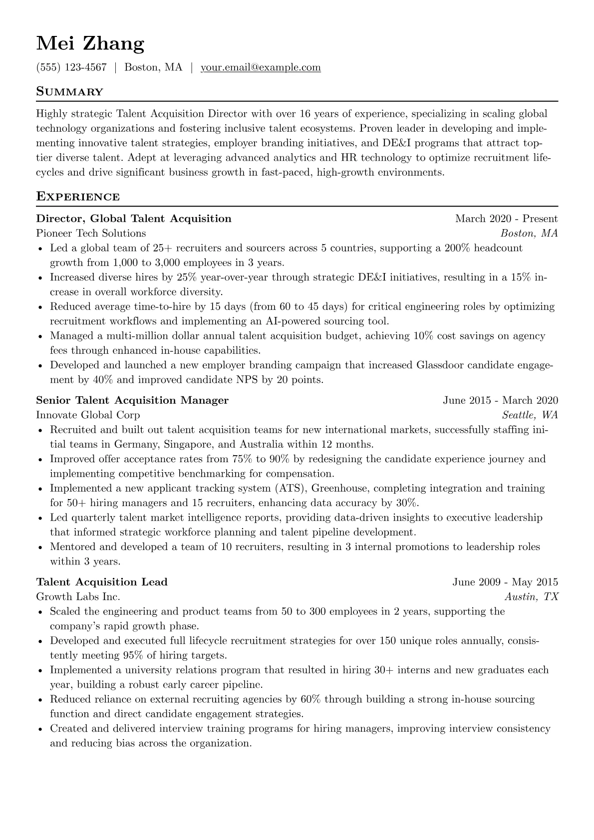 Talent Strategy version - Page 1