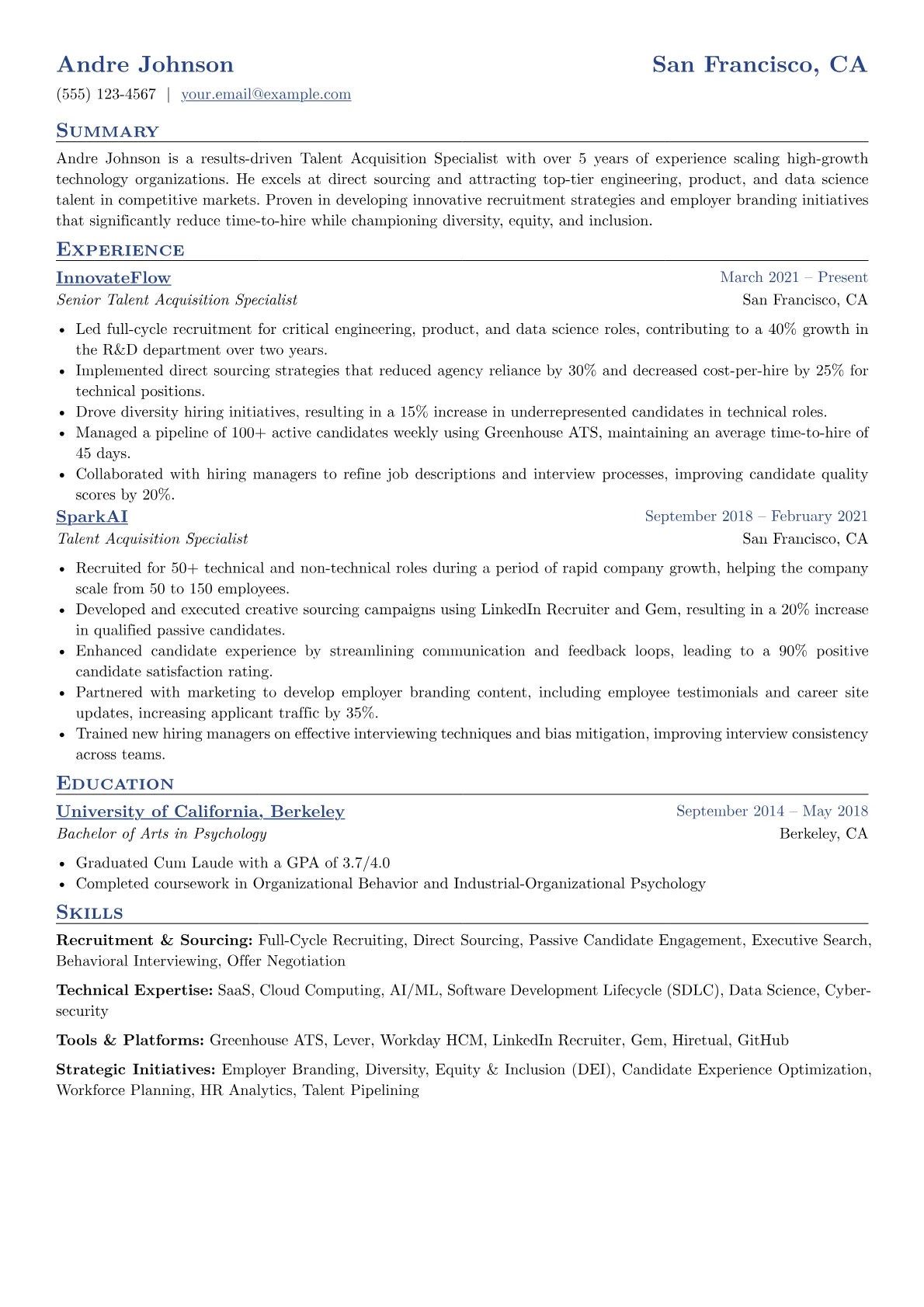 Recruitment & Sourcing version - Page 1
