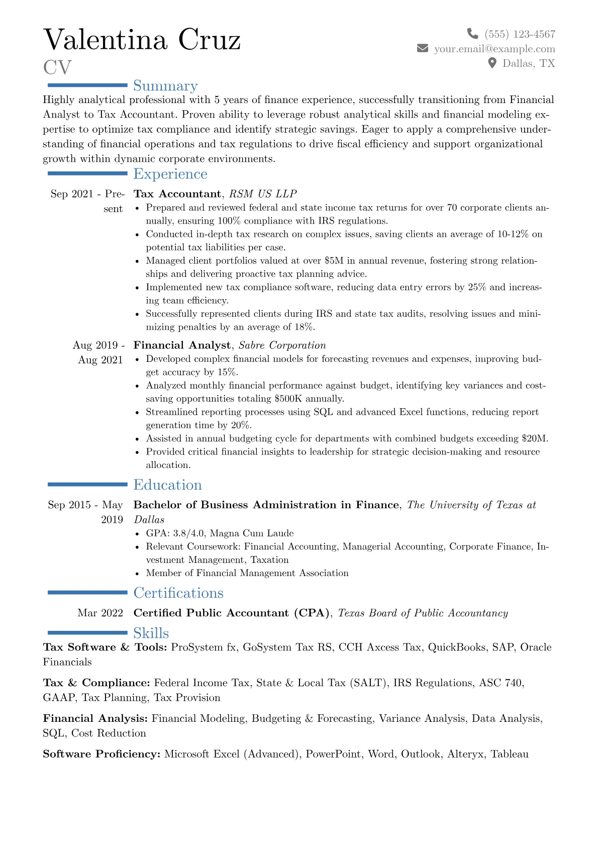 Career changer version - Page 1