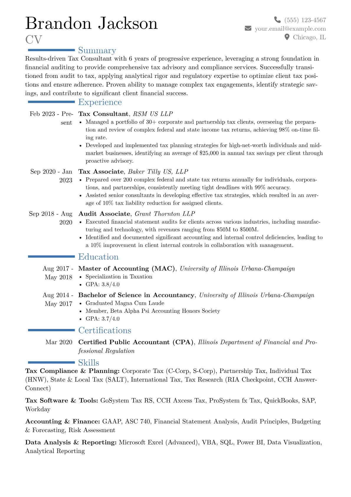 Career changer version - Page 1