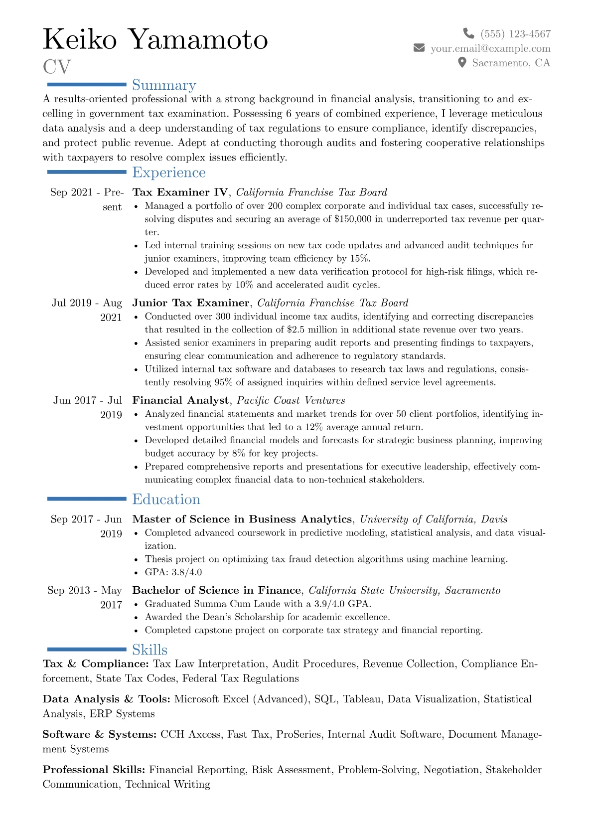 Career changer version - Page 1