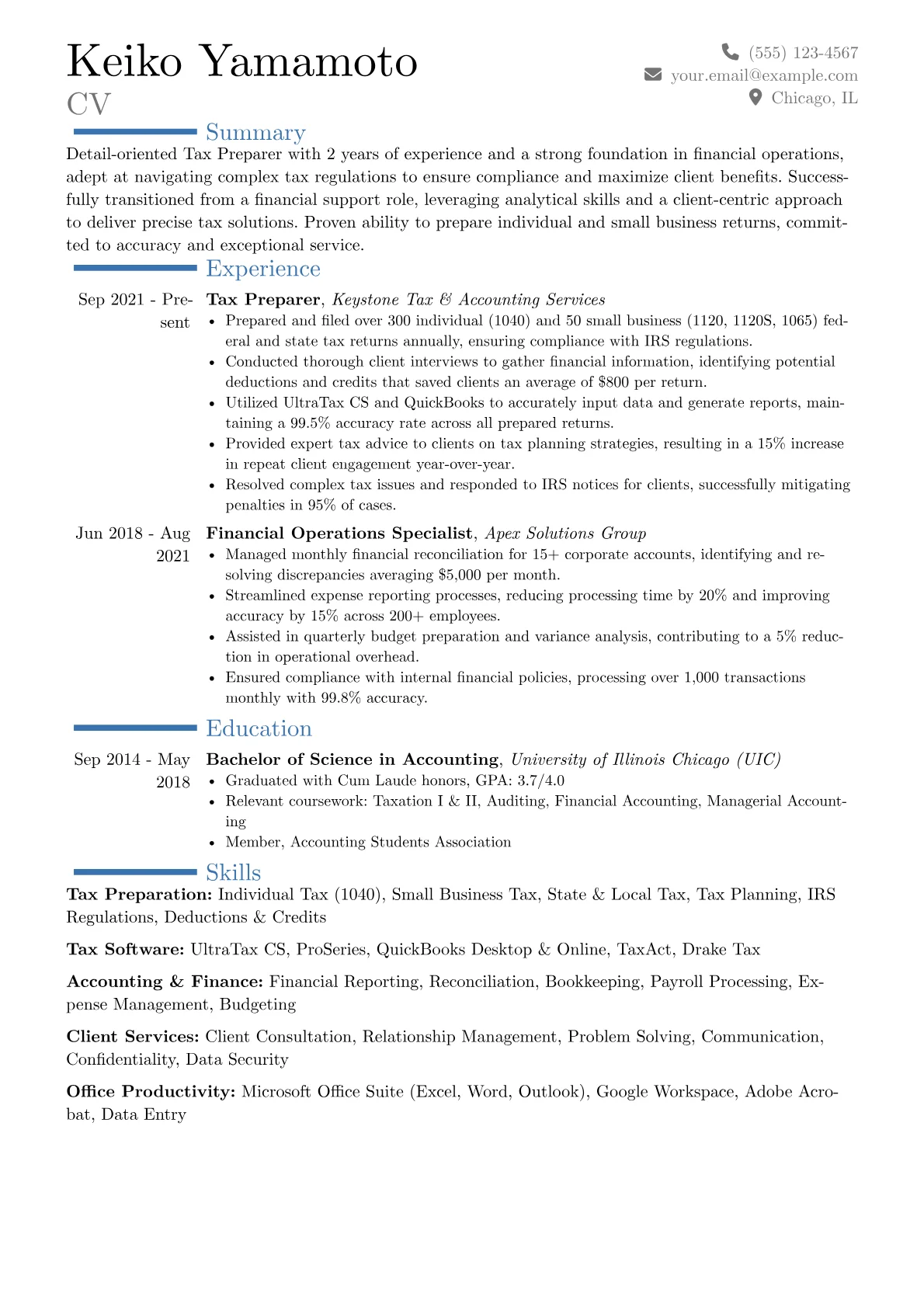 Career changer version - Page 1
