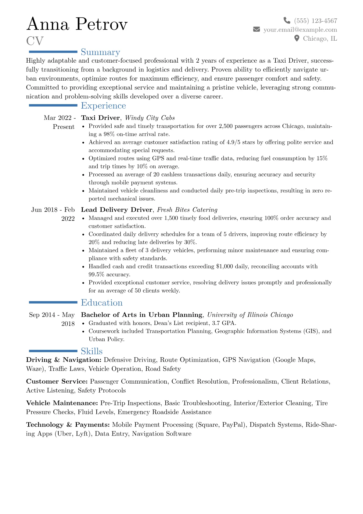 Career changer version - Page 1