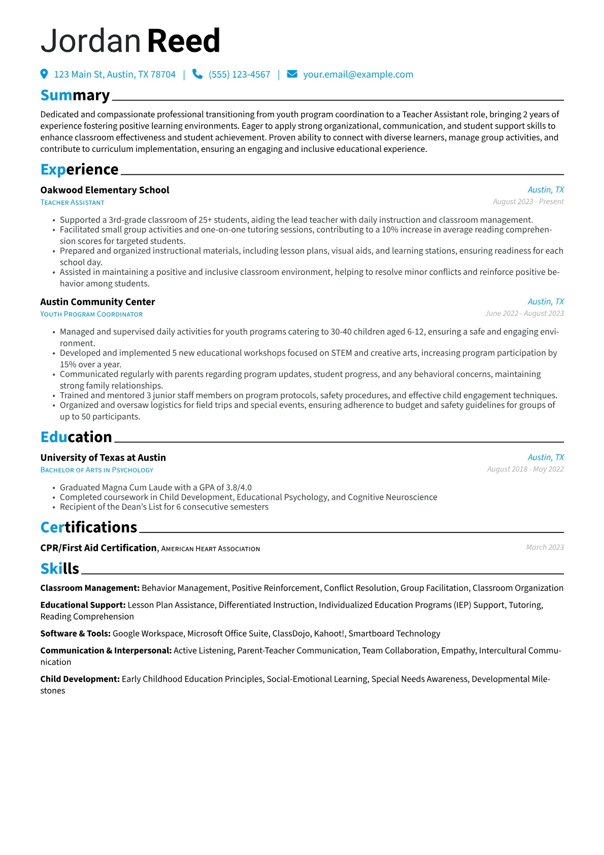Career changer version - Page 1