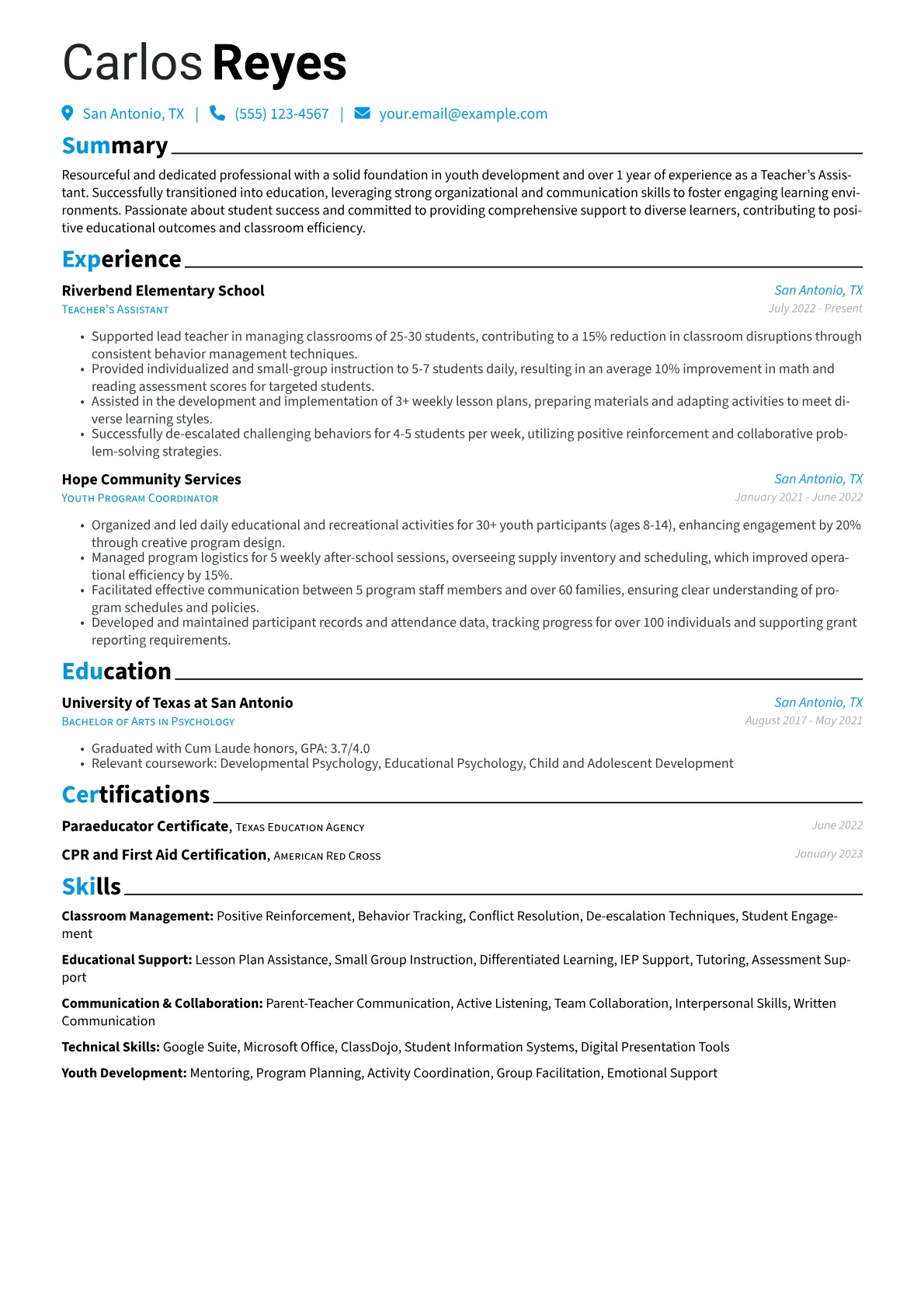 Career changer version - Page 1