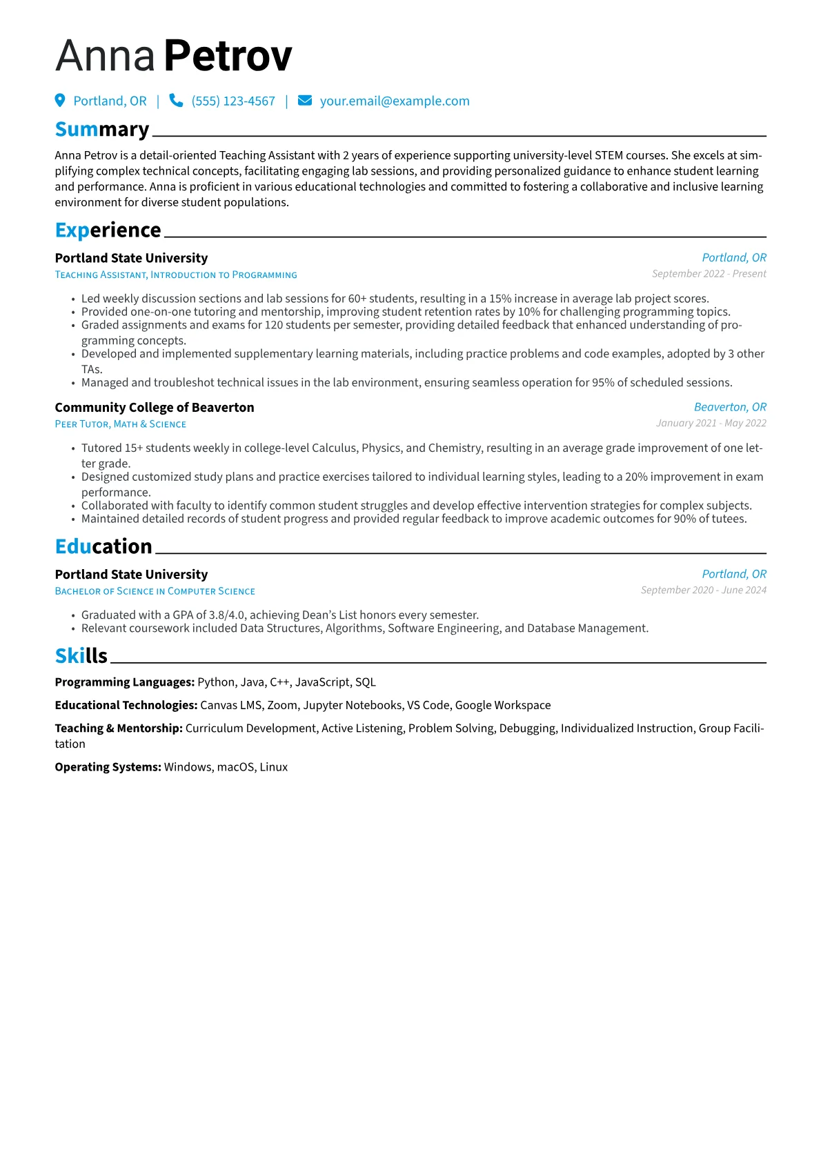 STEM University version - Page 1