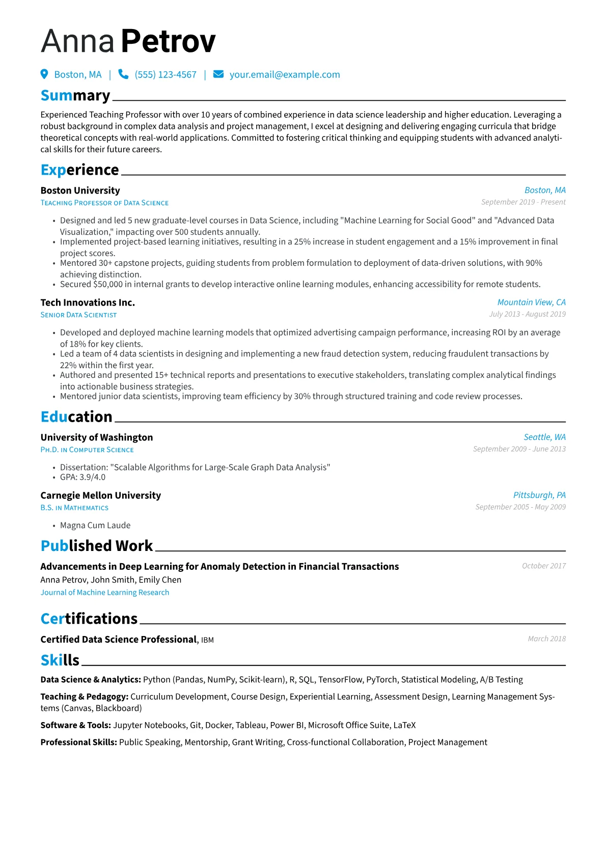 Career changer version - Page 1