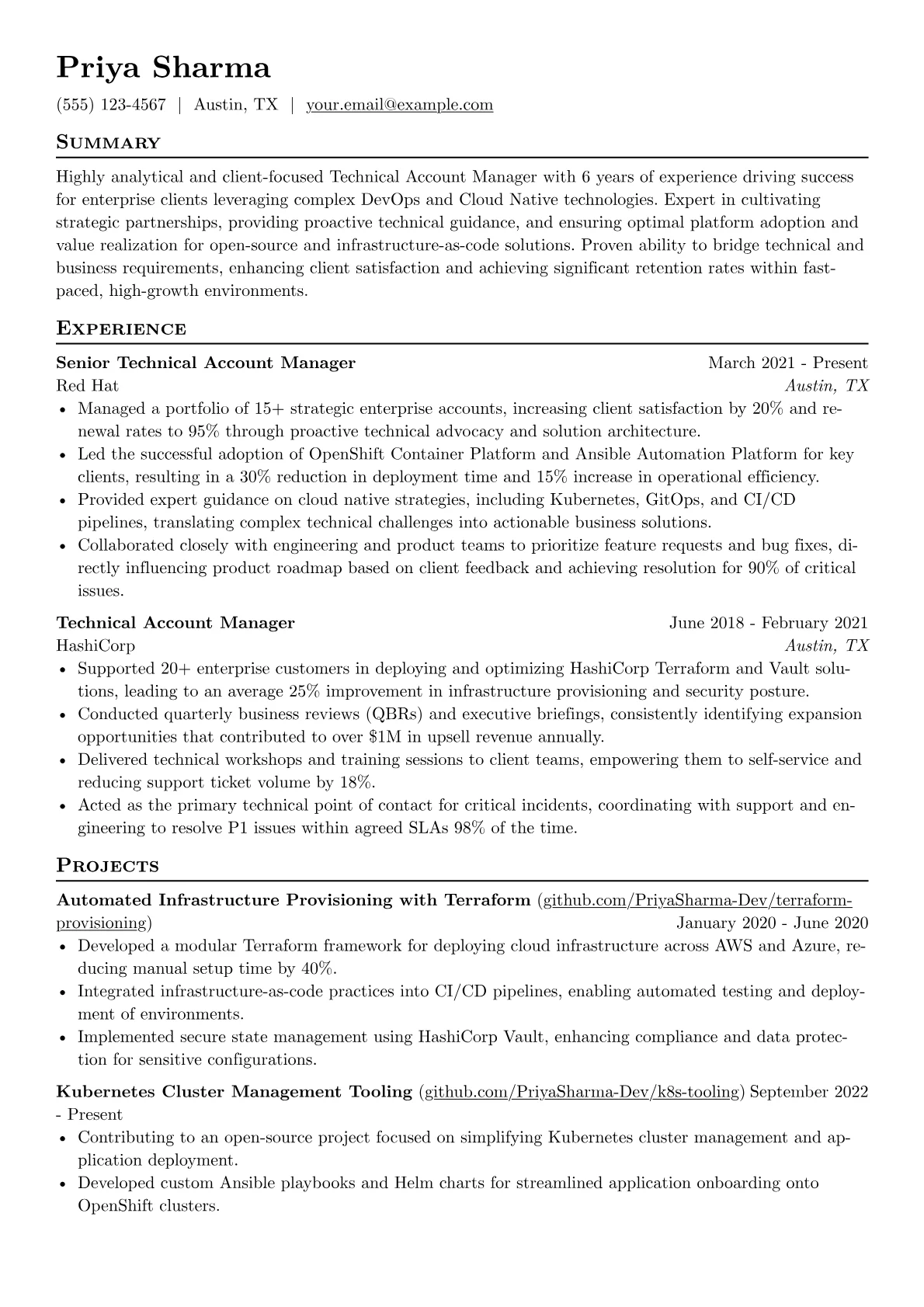 Technical Account version - Page 1