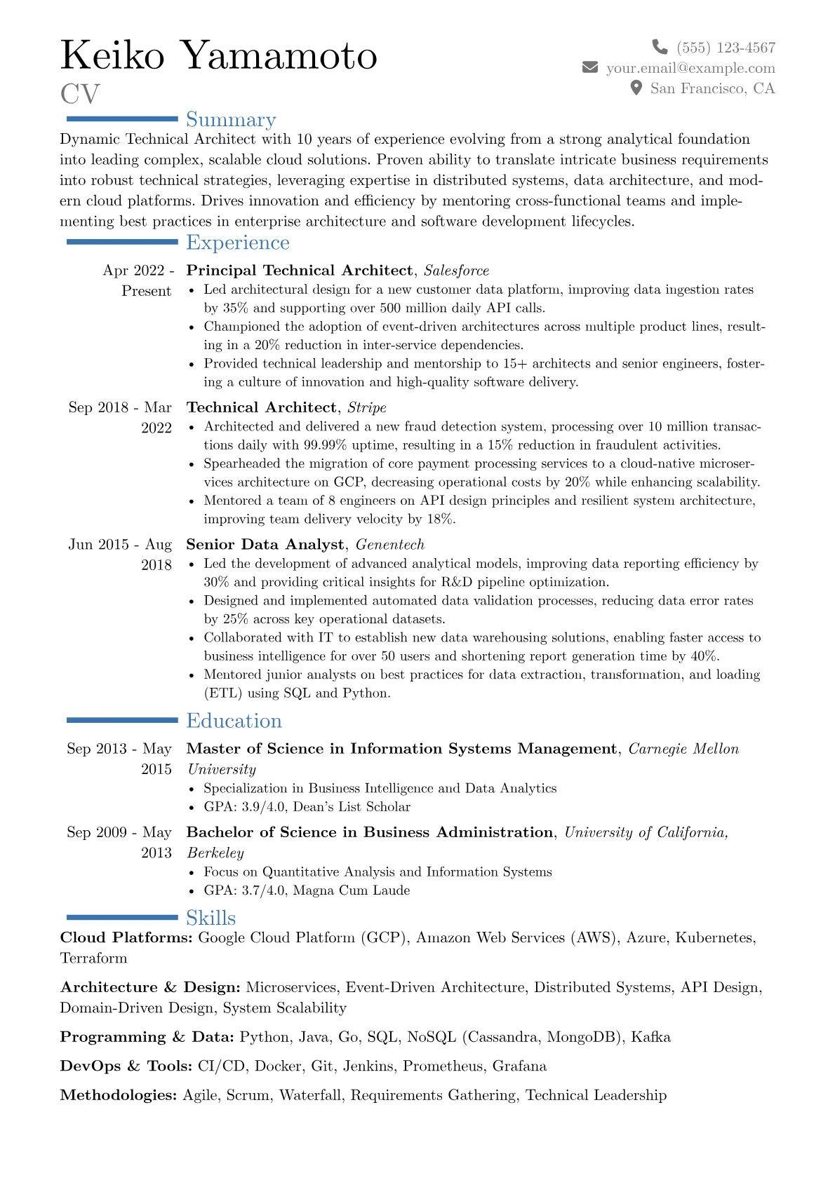 Career changer version - Page 1