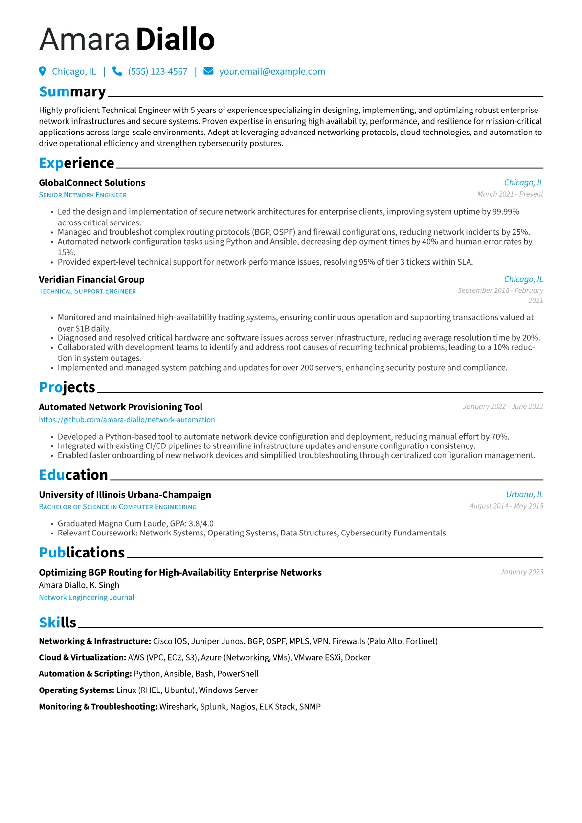 Technical Engineer version - Page 1