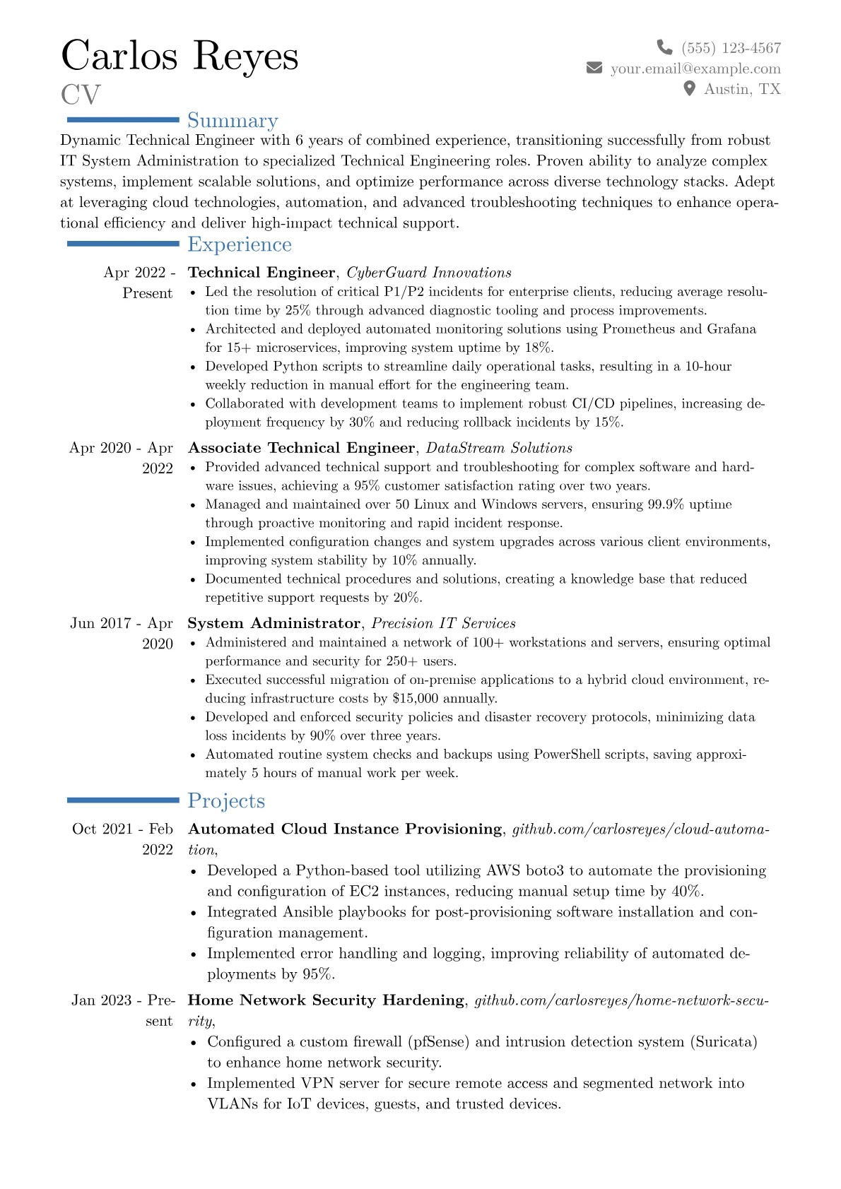 Career changer version - Page 1