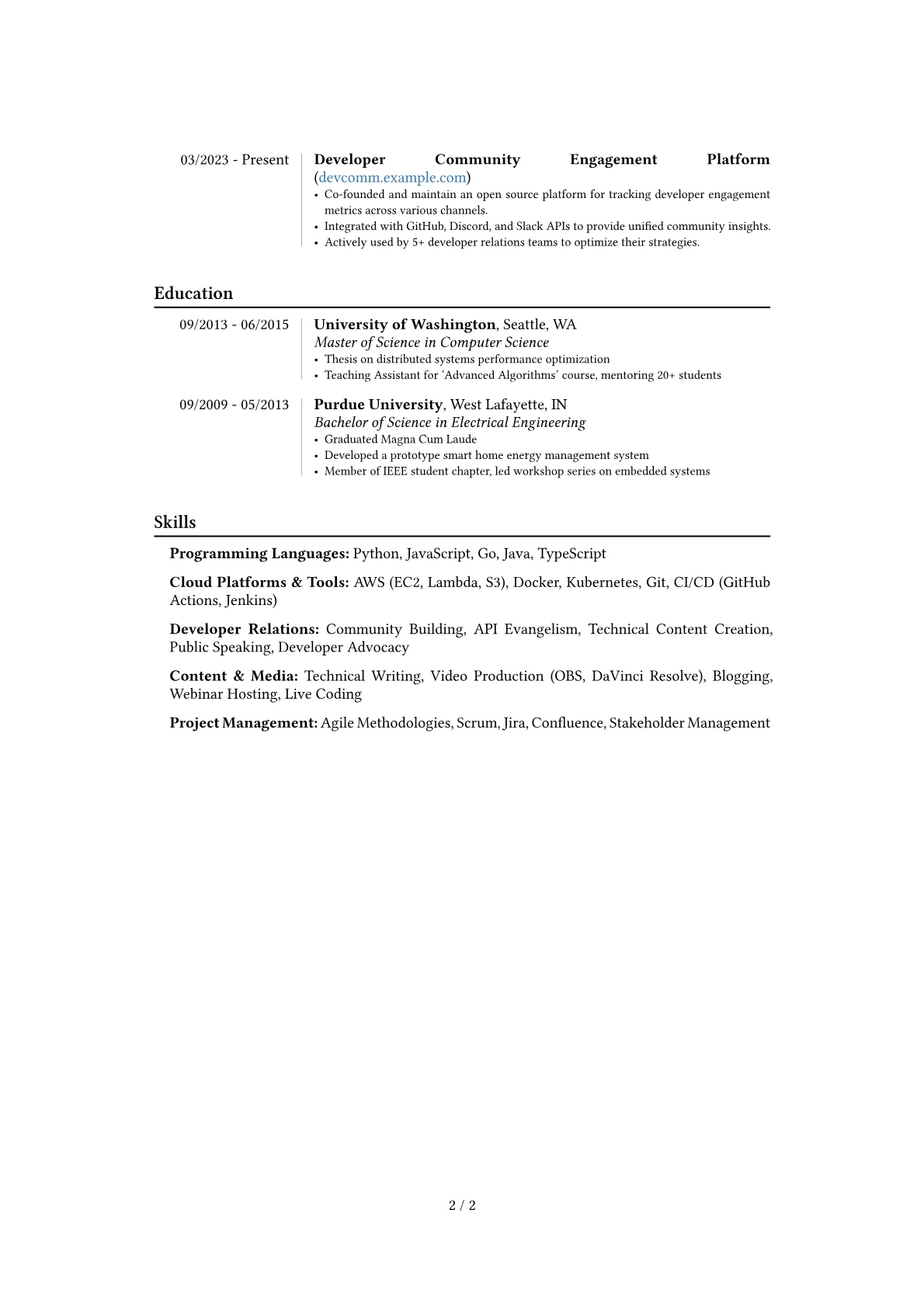Career changer version - Page 2