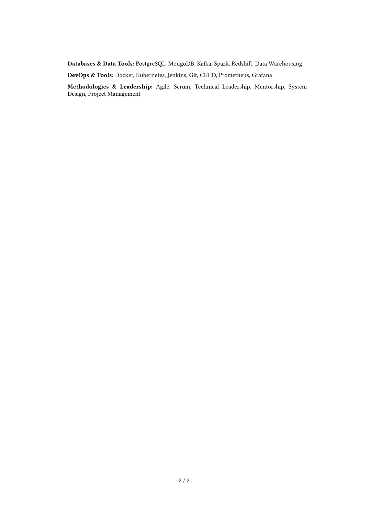Career changer version - Page 2