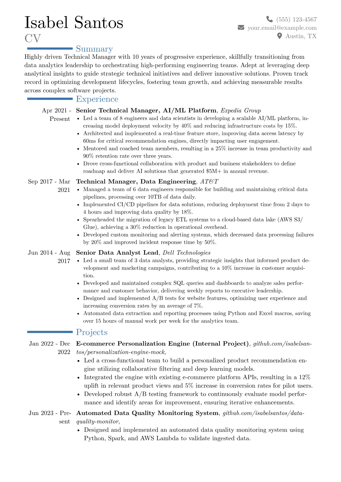 Career changer version - Page 1