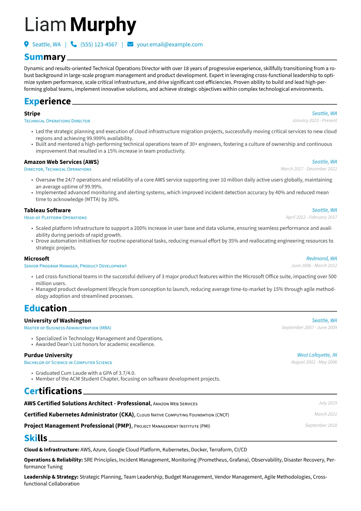 Career changer version - Page 1