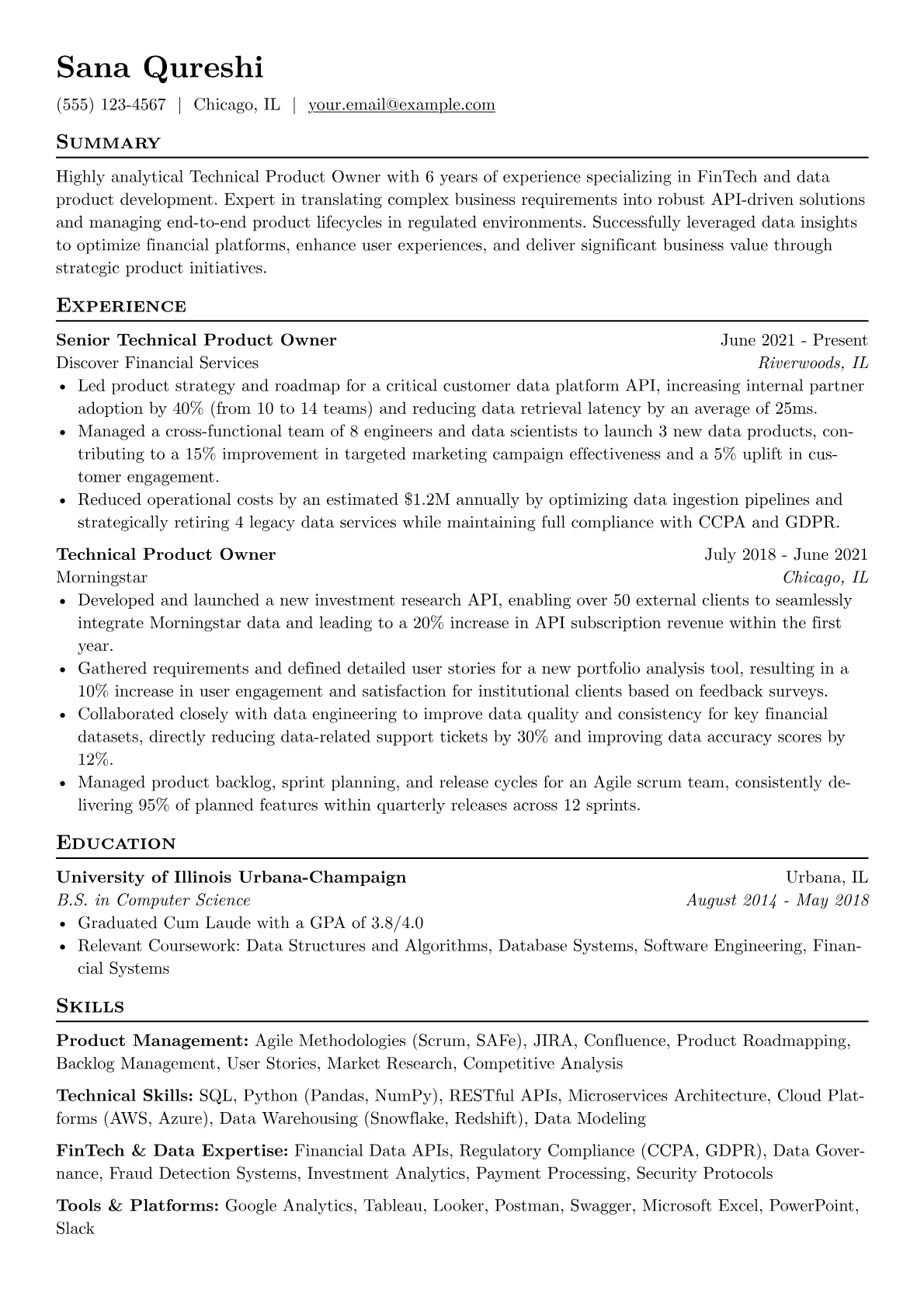 FinTech Data Products version - Page 1