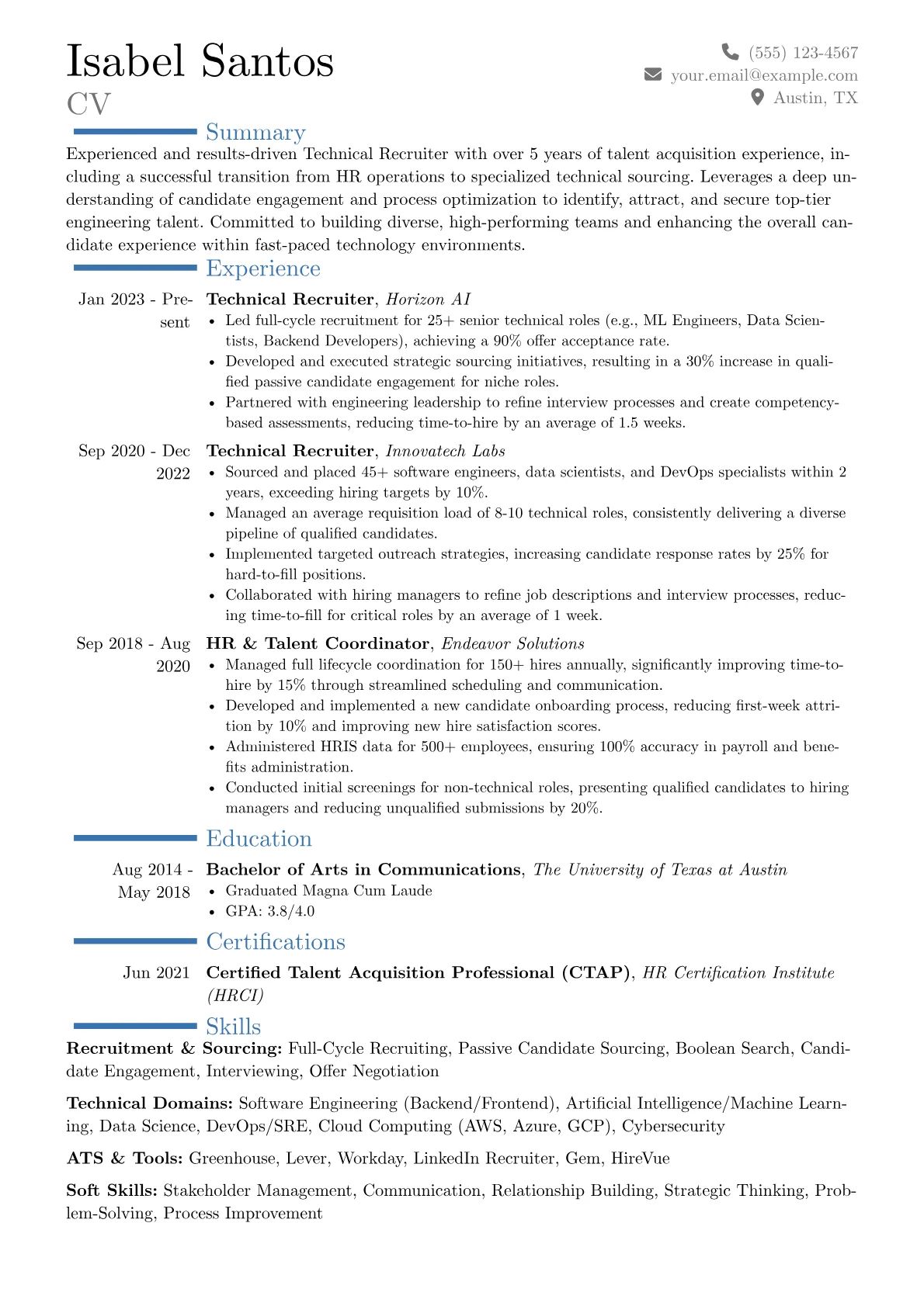Career changer version - Page 1