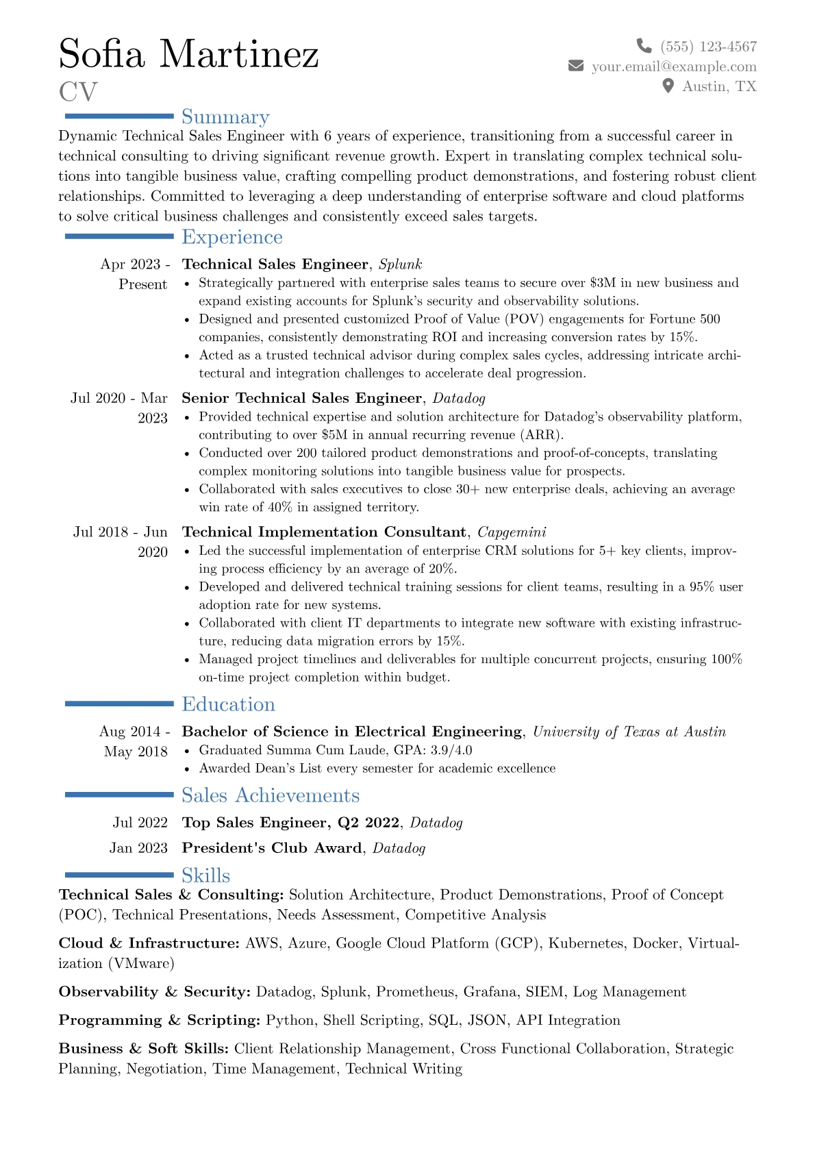 Career changer version - Page 1