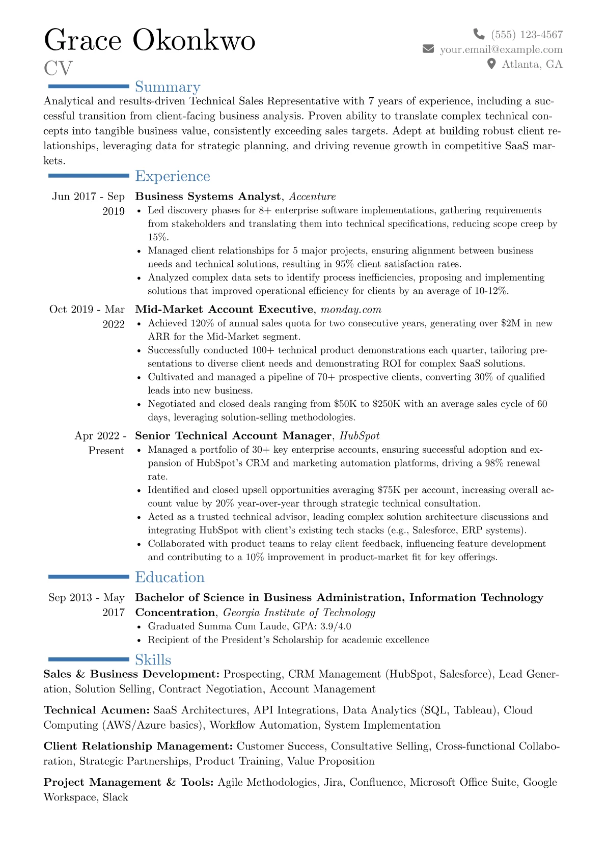 Career changer version - Page 1