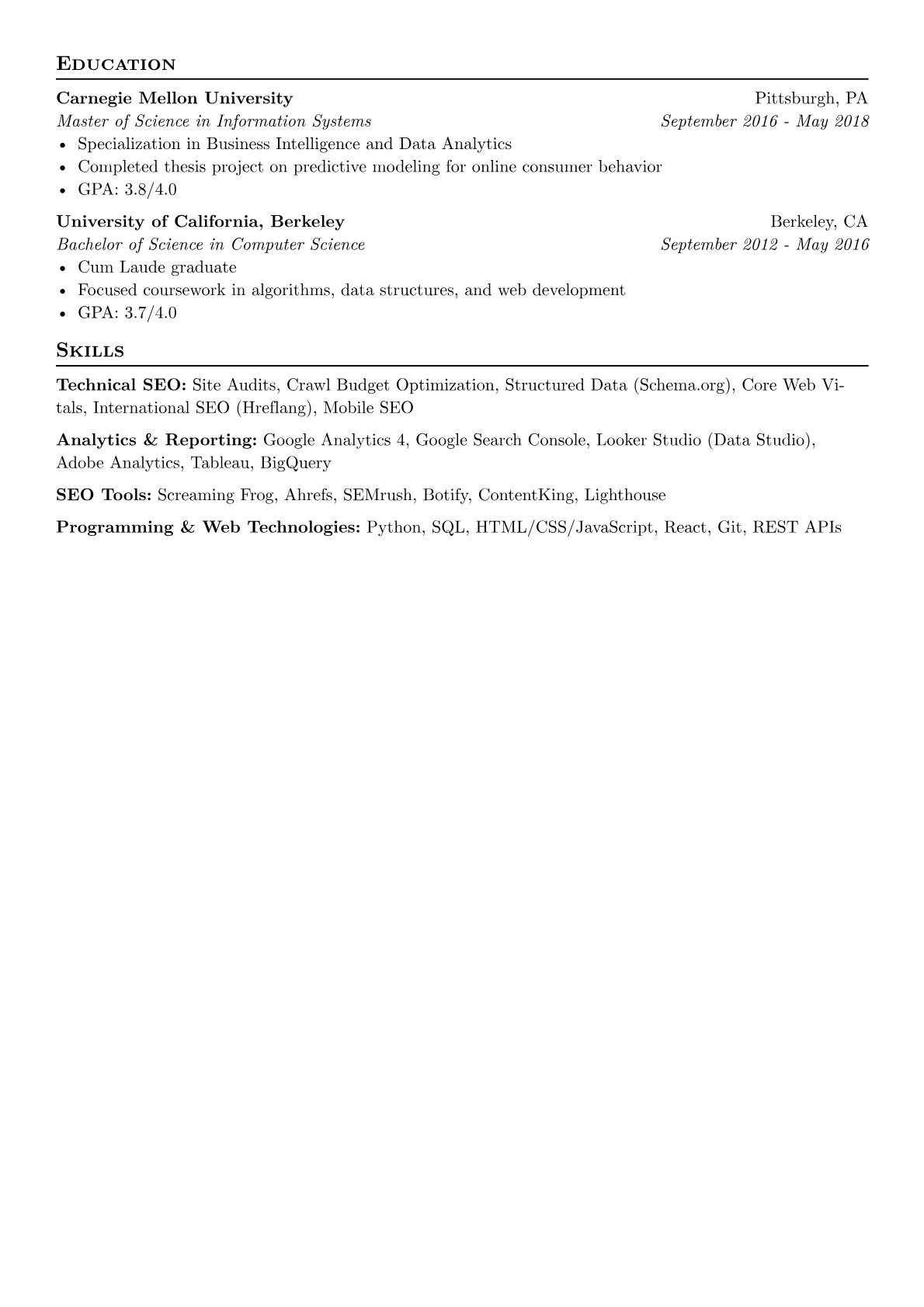 Technical SEO Engineer version - Page 2