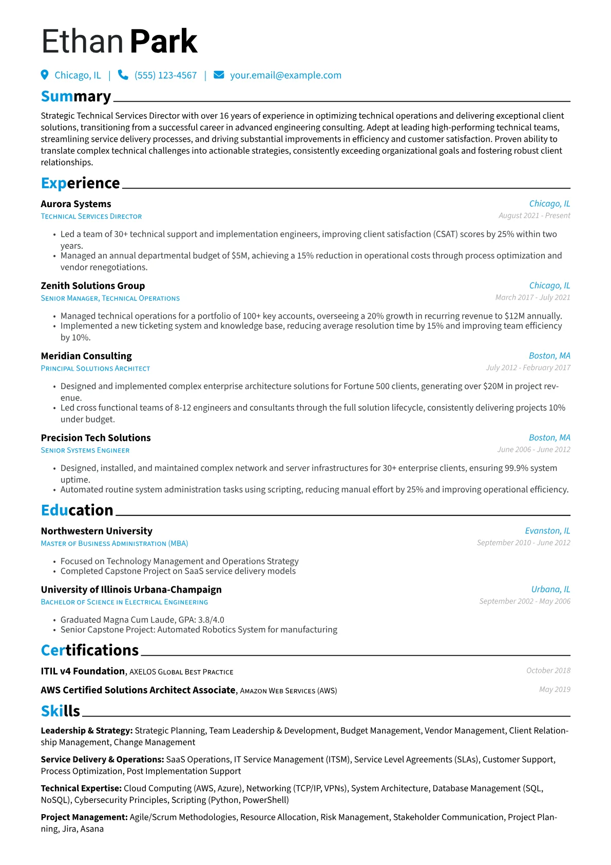 Career changer version - Page 1