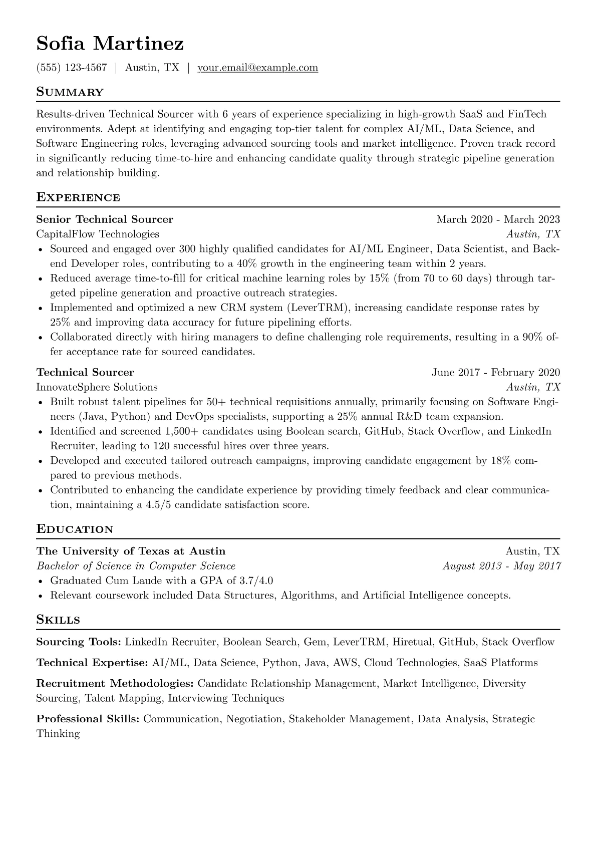 Technical Sourcer version - Page 1