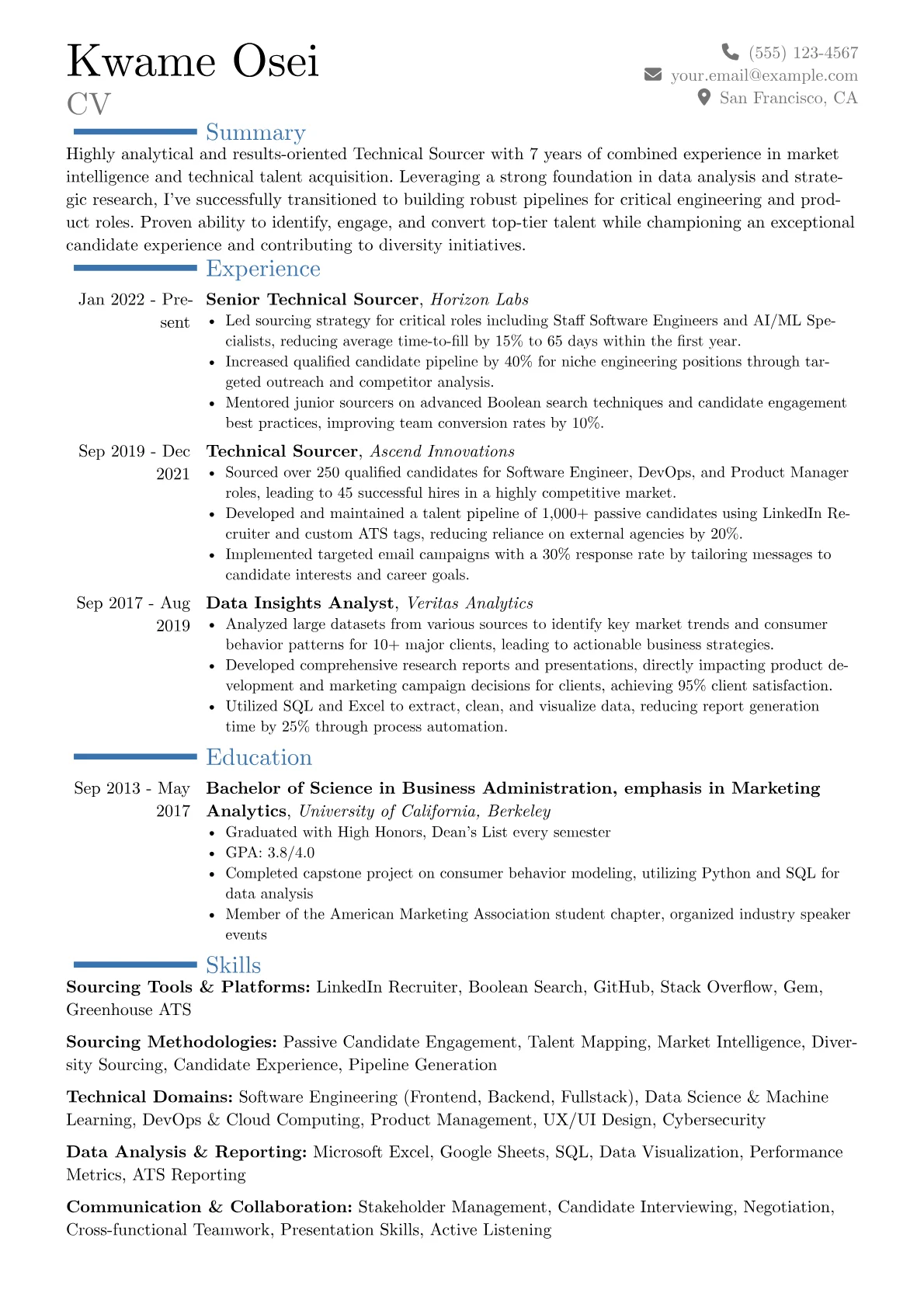 Career changer version - Page 1