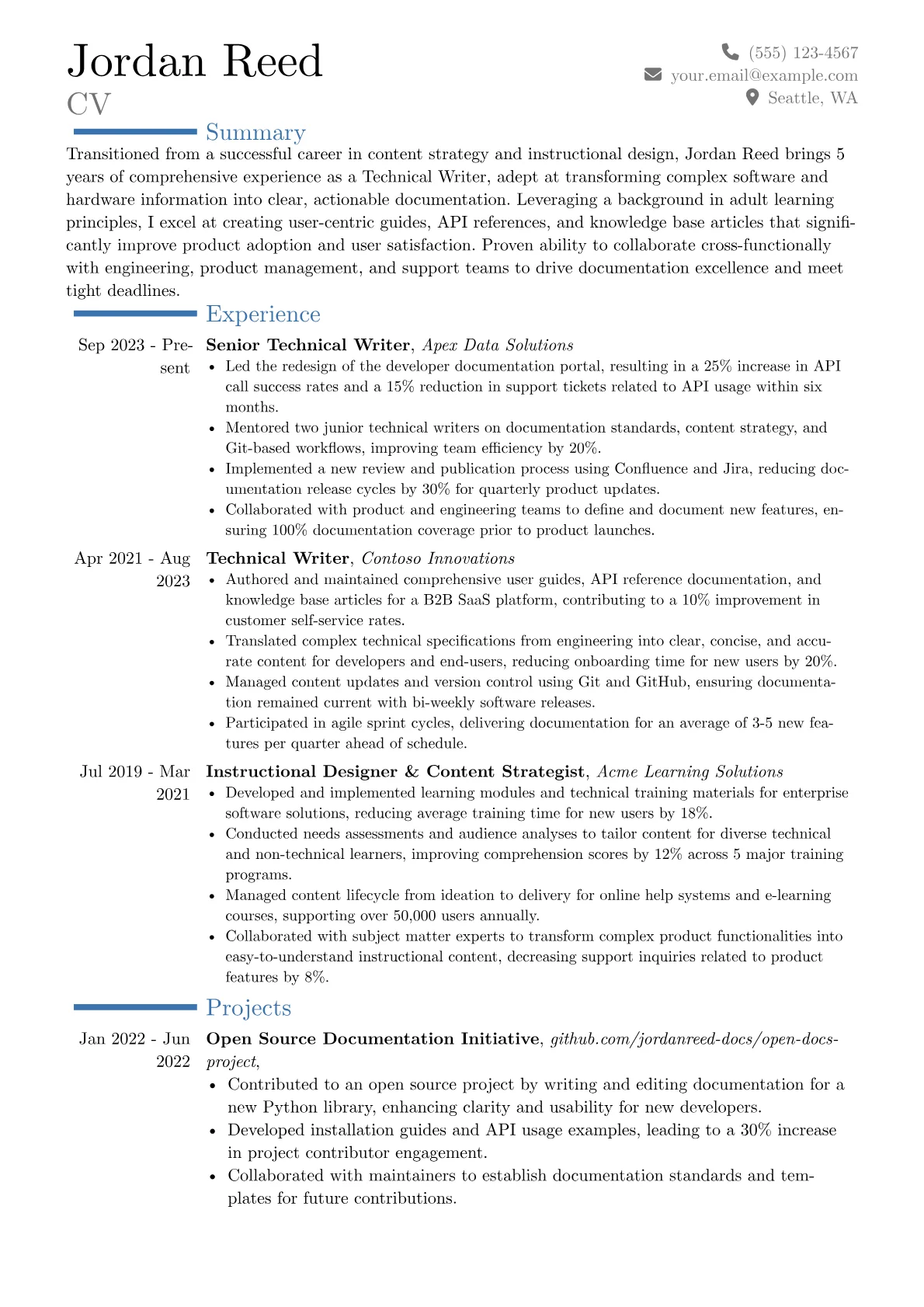 Career changer version - Page 1