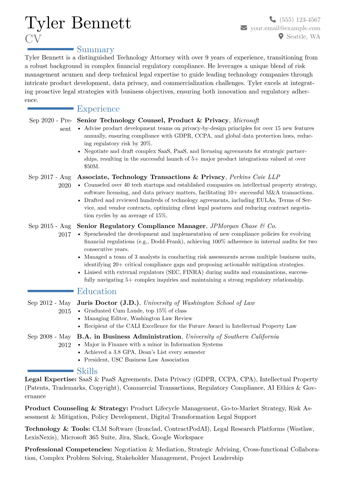 Career changer version - Page 1
