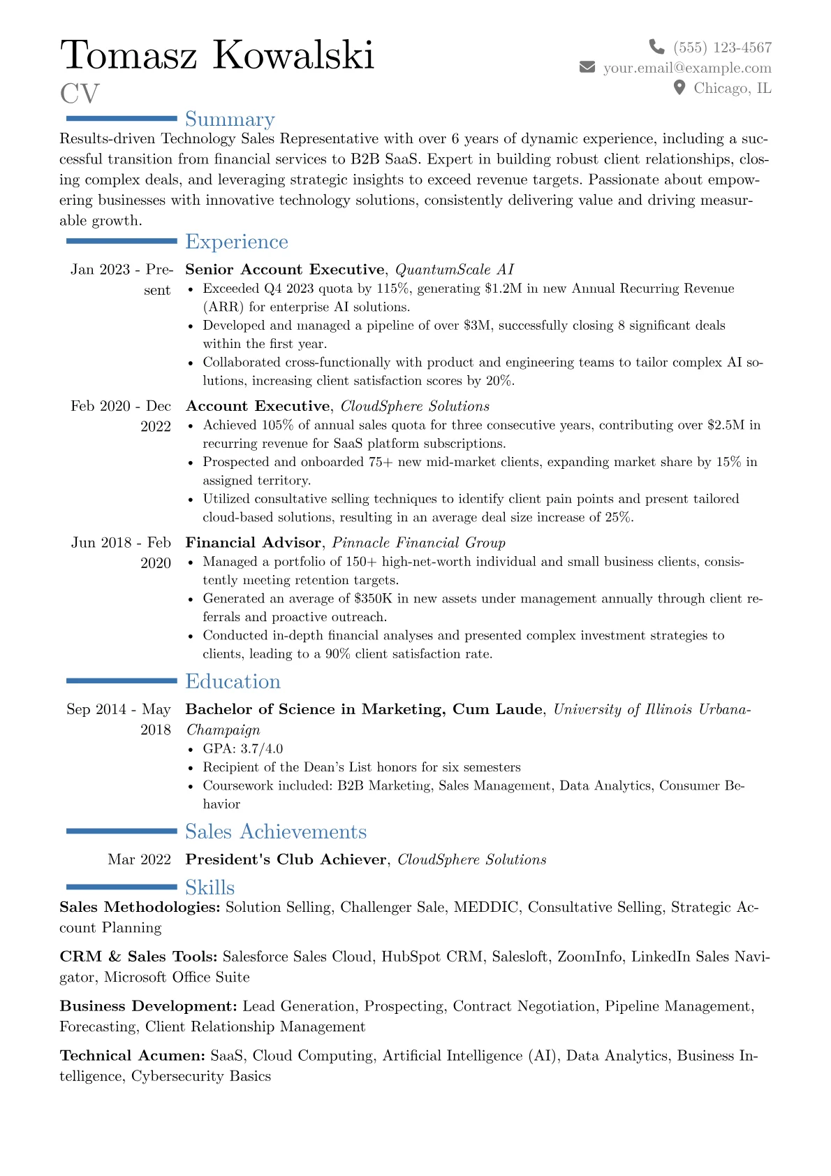 Career changer version - Page 1