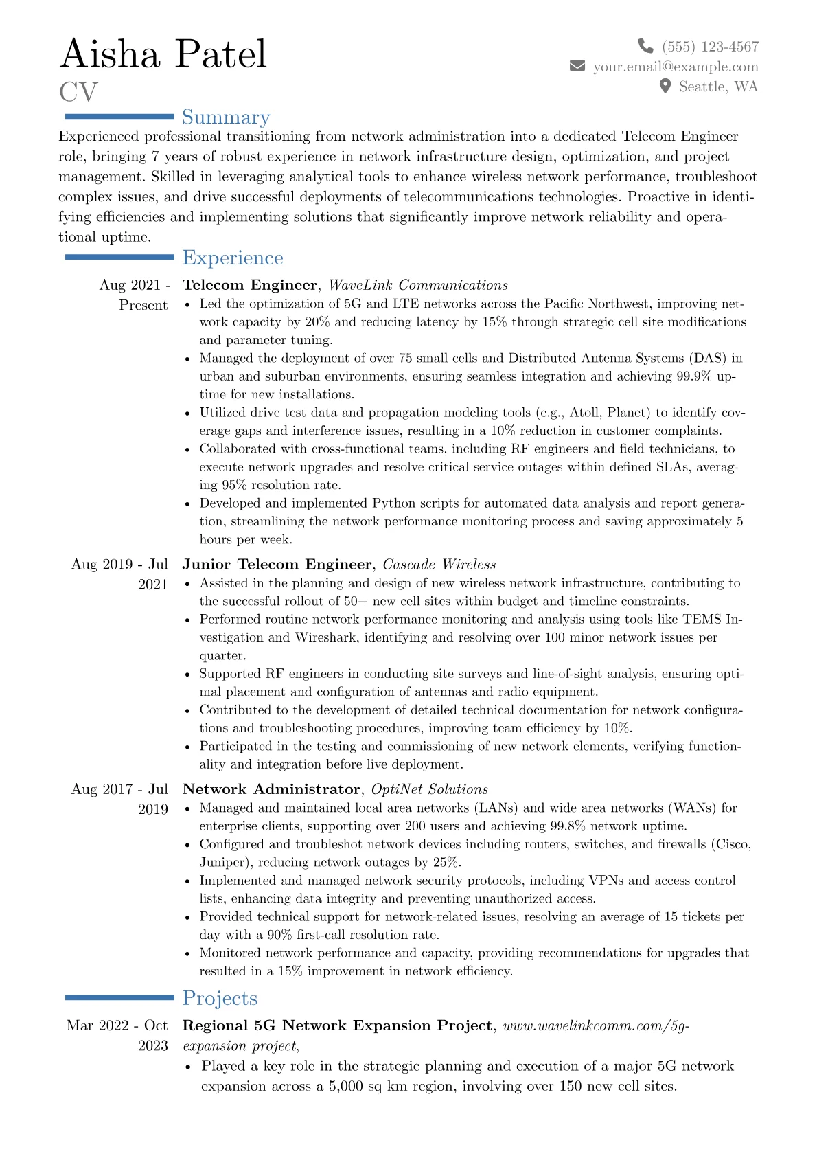 Career changer version - Page 1
