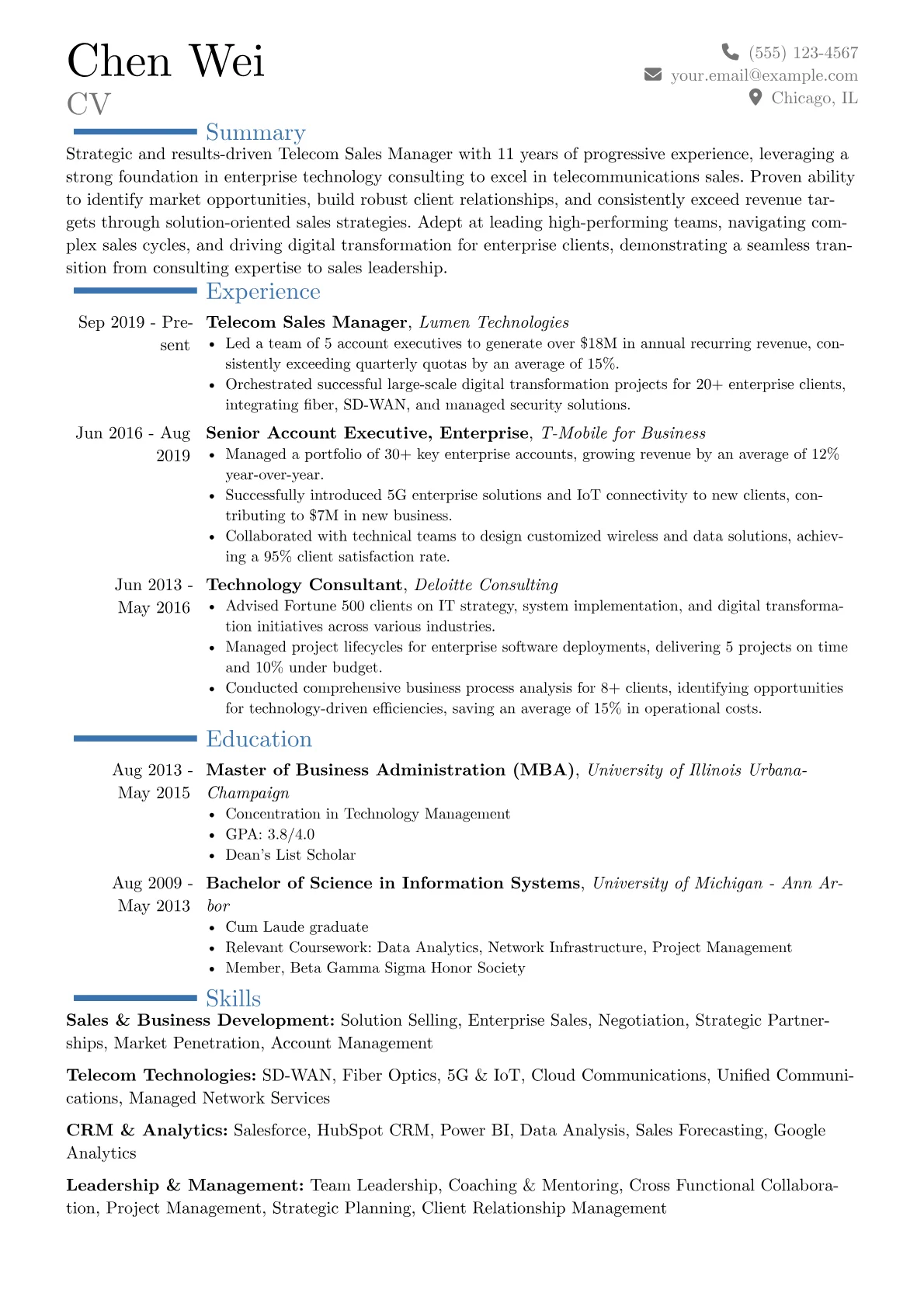 Career changer version - Page 1