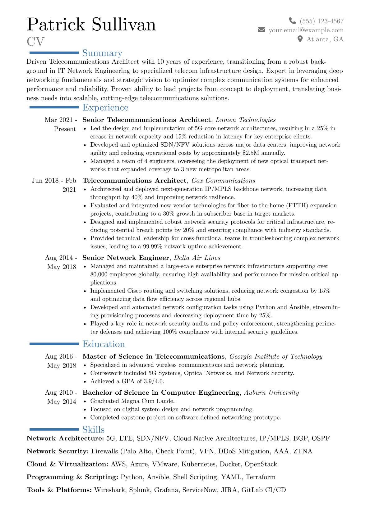 Career changer version - Page 1