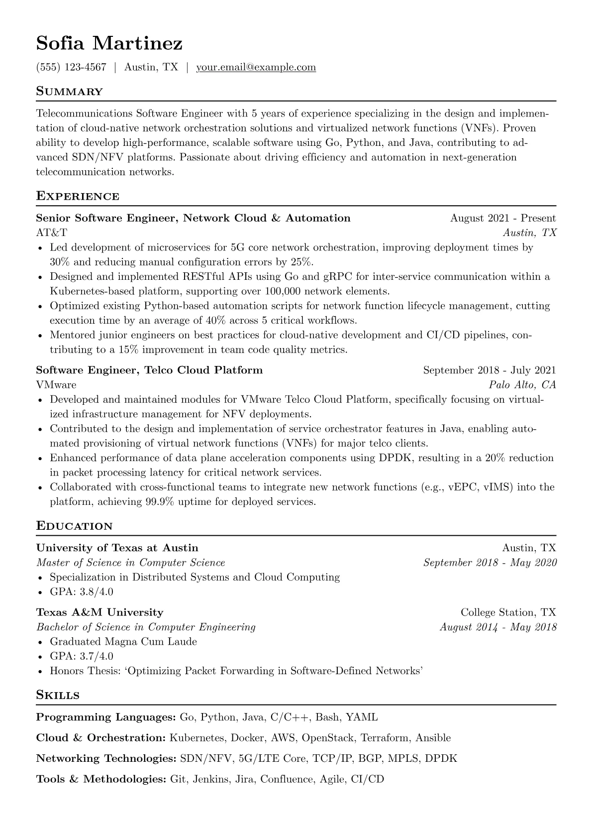 Cloud-Native Network version - Page 1