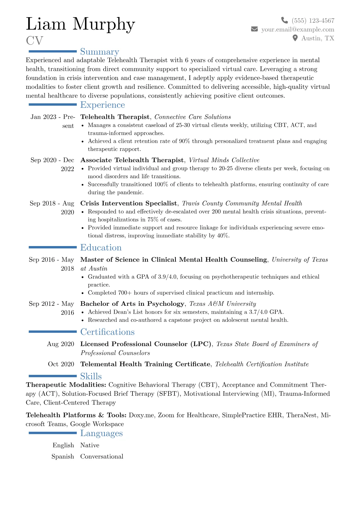 Career changer version - Page 1