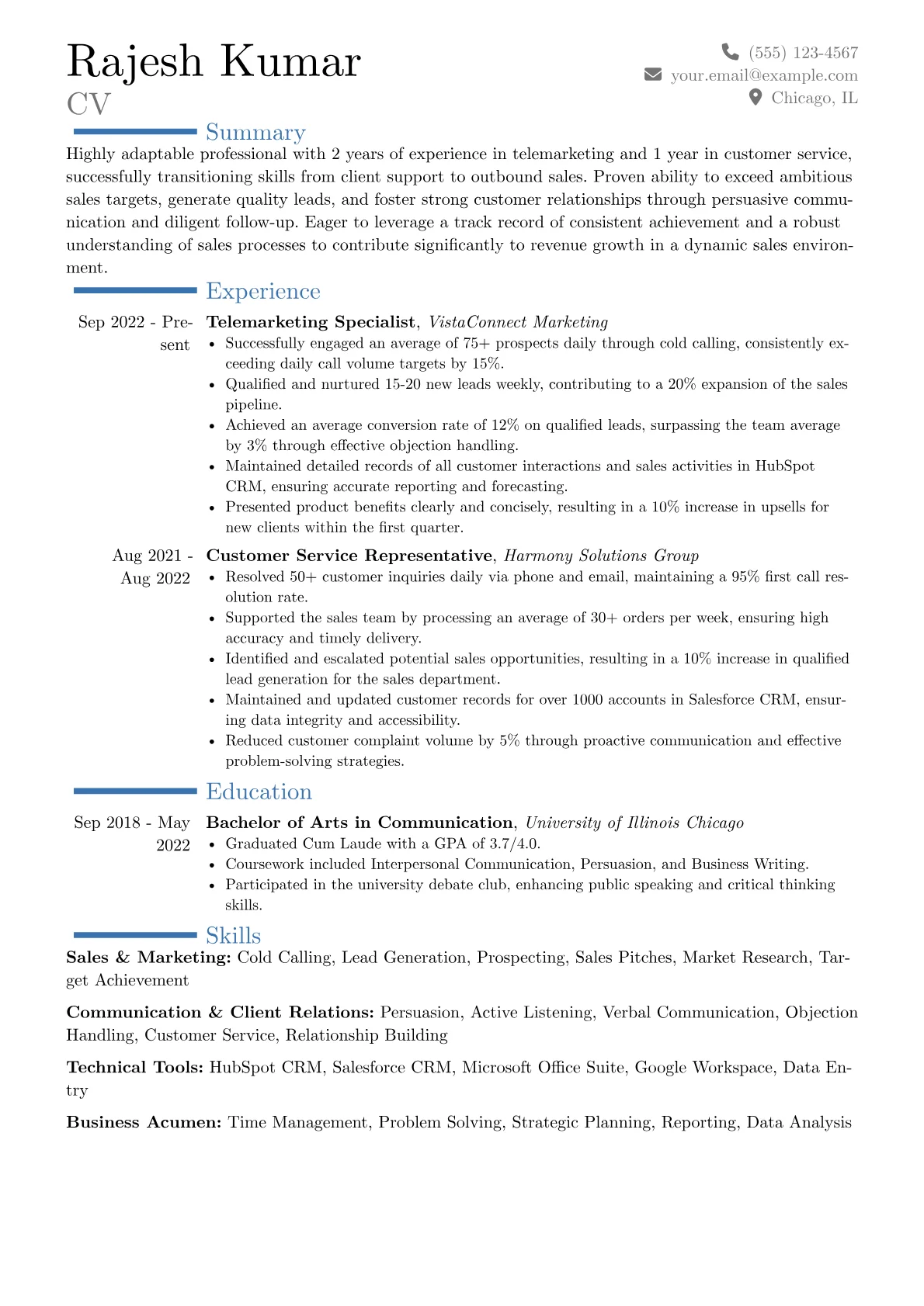 Career changer version - Page 1